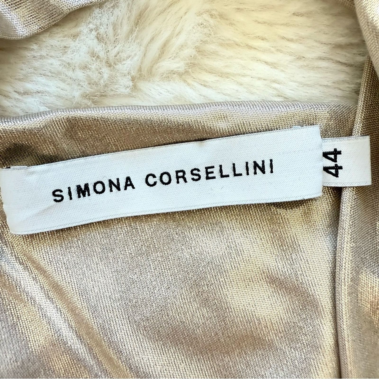 NBDN Nobrandedon NWT Simona Corsellini Evening Dress Size L Retail 677$ Size L / US 10 / IT 46 - 6 Thumbnail