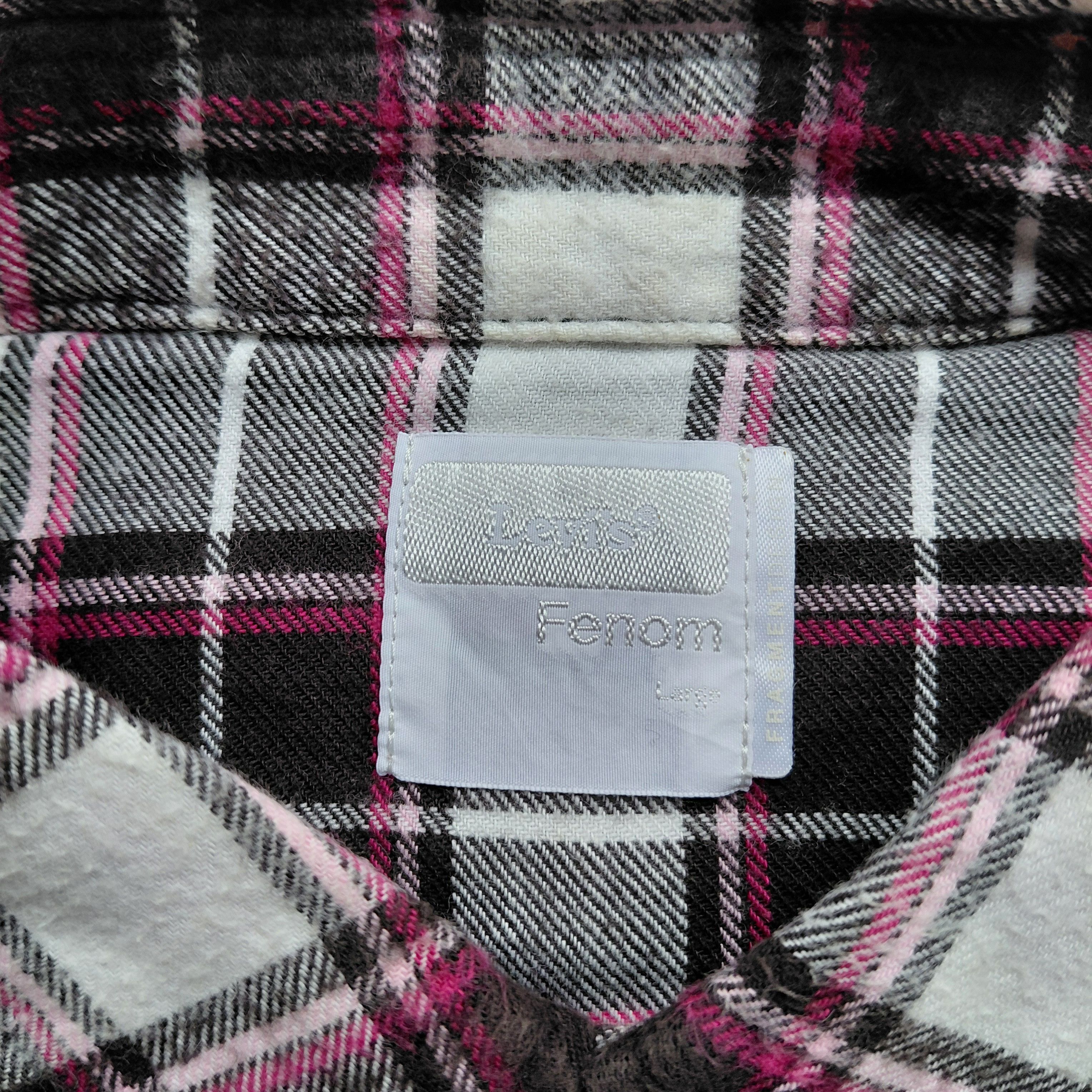 Fragment Design × Levi's Levi's Fenom Fragmentdesign Flanel Shirt Size US L / EU 52-54 / 3 - 2 Thumbnail