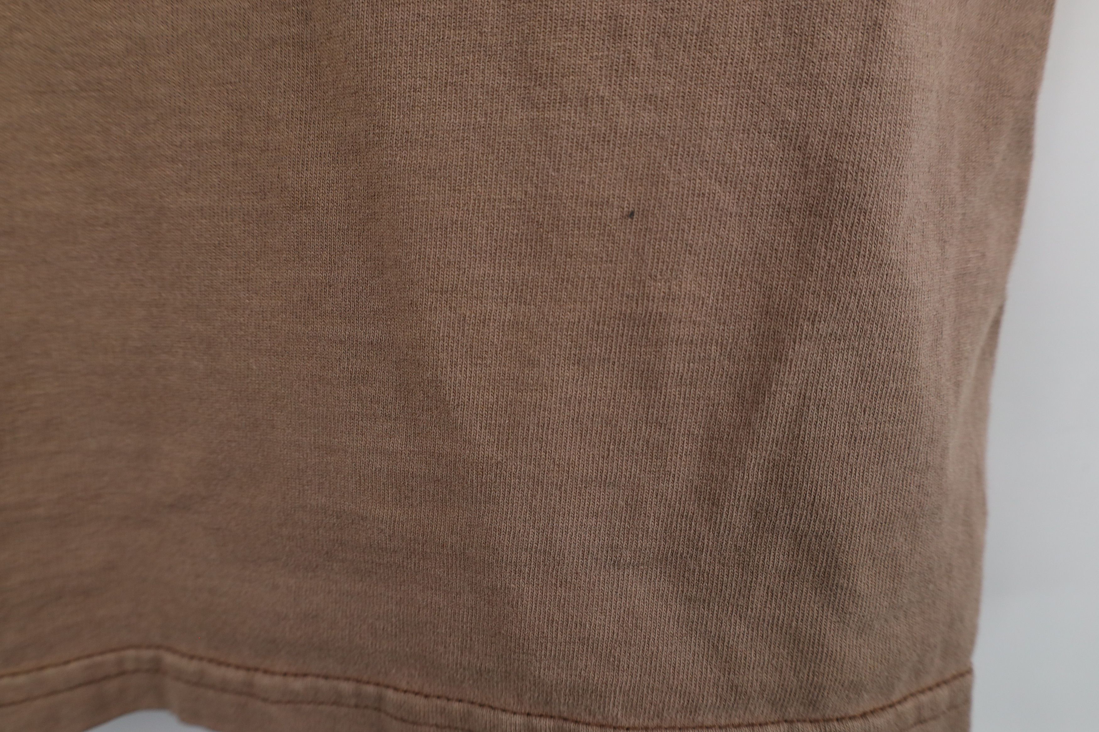 Vintage Vintage 90s Streetwear Blank Sleeveless Muscle T-Shirt Brown Size US XL / EU 56 / 4 - 7 Thumbnail