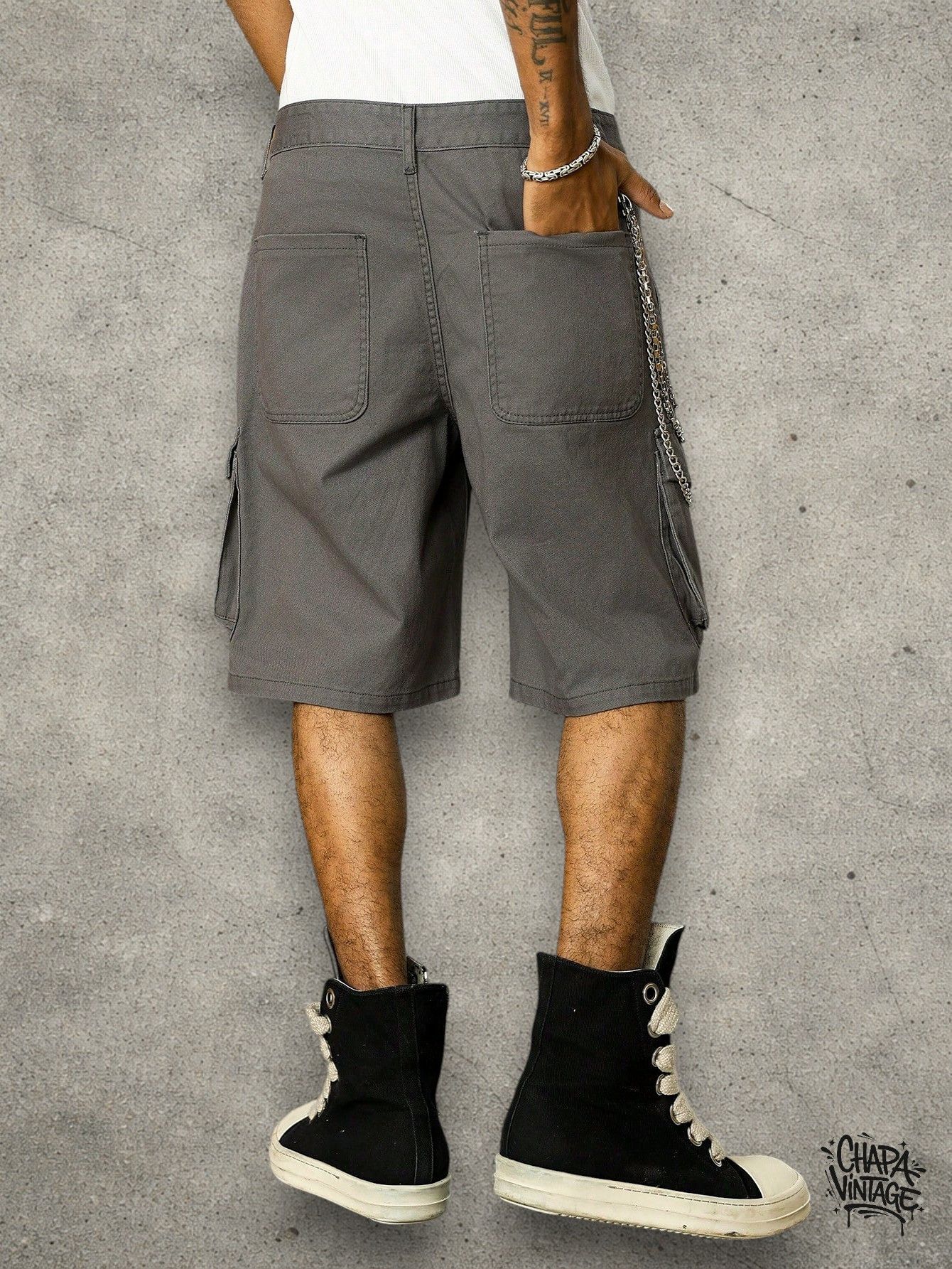 Vintage Opium cargo shorts Size US 32 / EU 48 - 2 Thumbnail