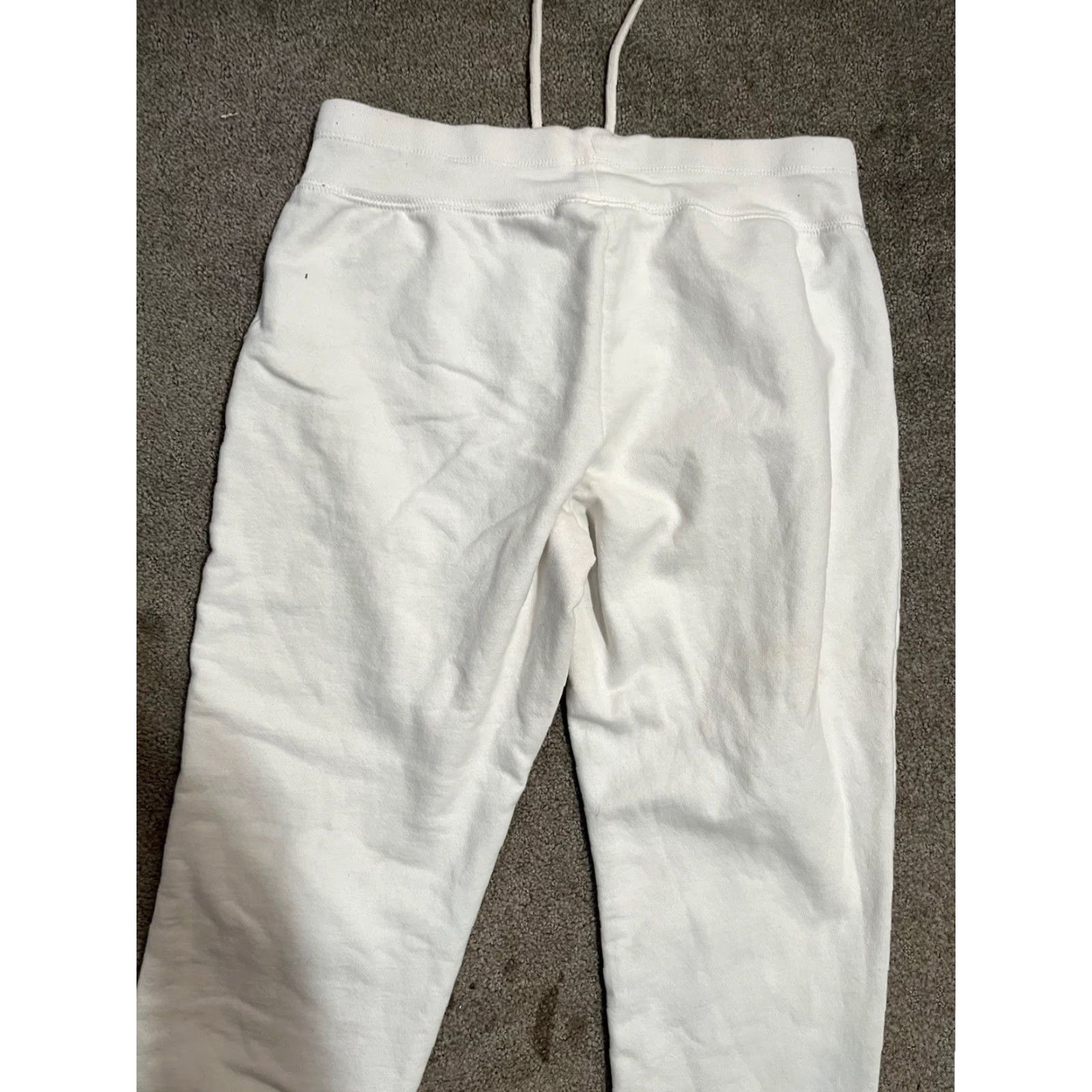 Gap VINTAGE Women’s Gap SweatPants White Logo Solid Size XS Lounge Pants Womens XS White Logo Gap Lounge { Size 26" / US 2 / IT 38 - 4 Thumbnail