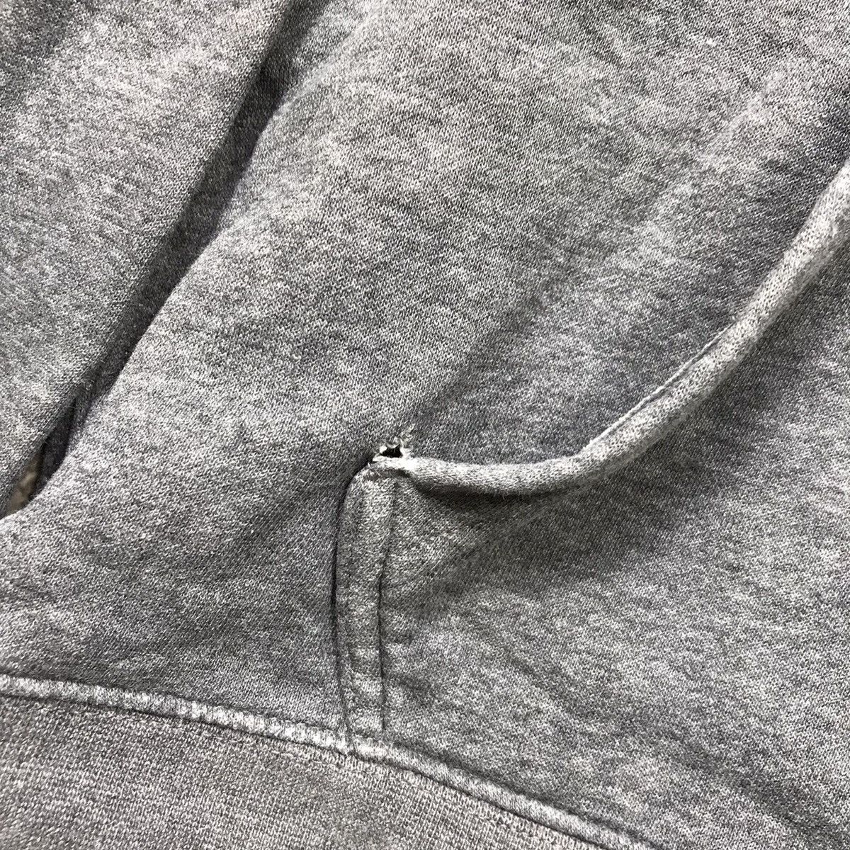 Vintage Vintage Nike Swoosh Hoodie Washed Grey Streetwear 90s XL Size US XL / EU 56 / 4 - 7 Thumbnail