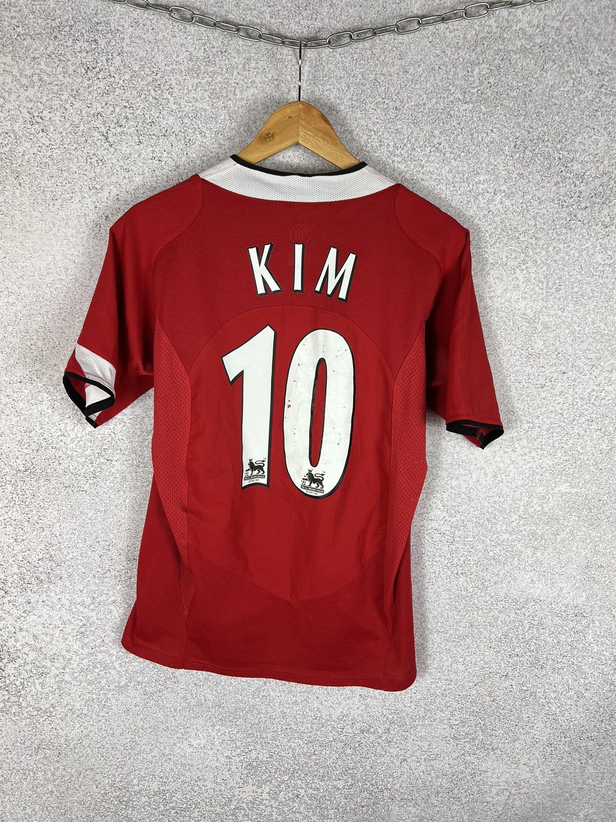 Vintage Vintage Nike Manchester United #10 2004 2006 Home Jersey Size US S / EU 44-46 / 1 - 2 Thumbnail