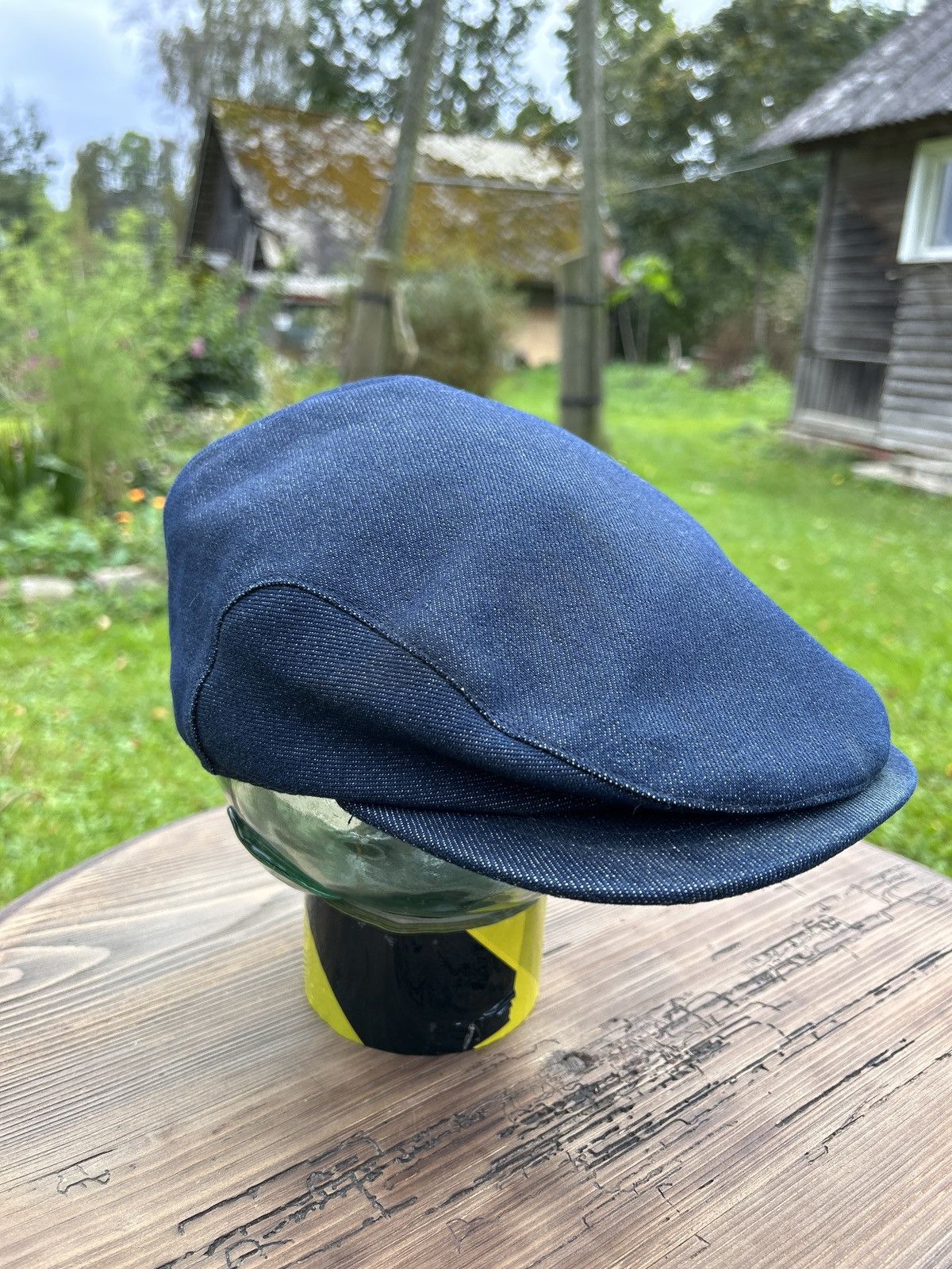 Nudie Jeans Vintage Nudie Jeans Newsboy Denim Flat Cap Hat Size ONE SIZE - 1 Thumbnail