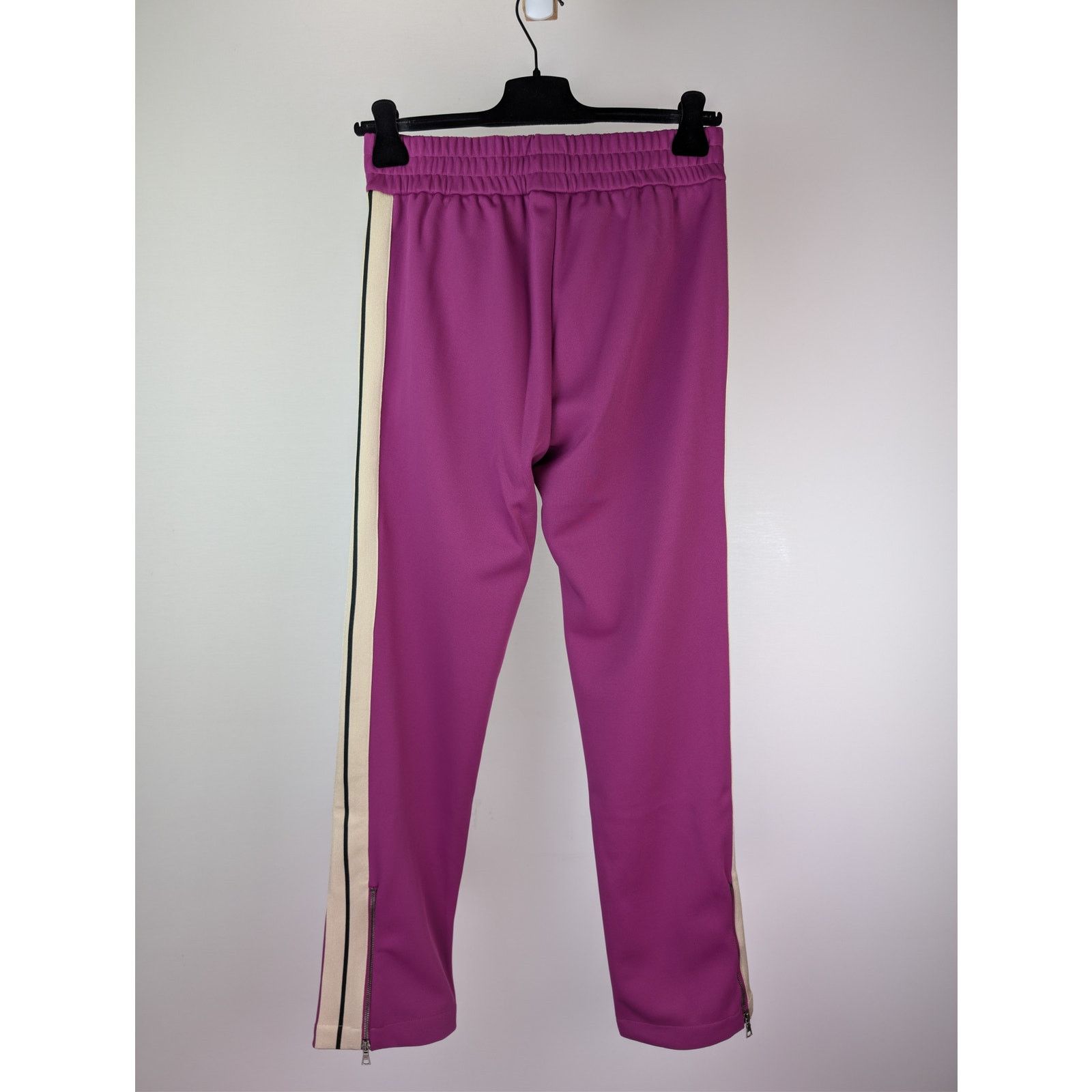 Palm Angels o1rshd1 Q:2 / Classic Logo Track Pants in Purple / Off White Size US 36 / EU 52 - 10 Thumbnail