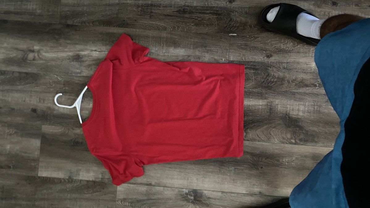 Tommy Hilfiger Plain Red Tommy Hilfiger Tee Size US S / EU 44-46 / 1 - 1 Thumbnail