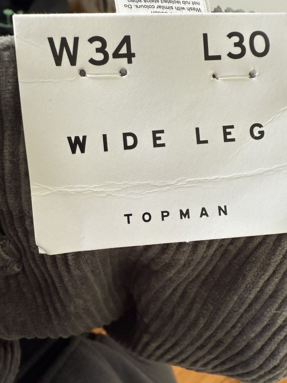 Topman Topman straight legged Courdoroy Pant Size US 33 - 4 Thumbnail