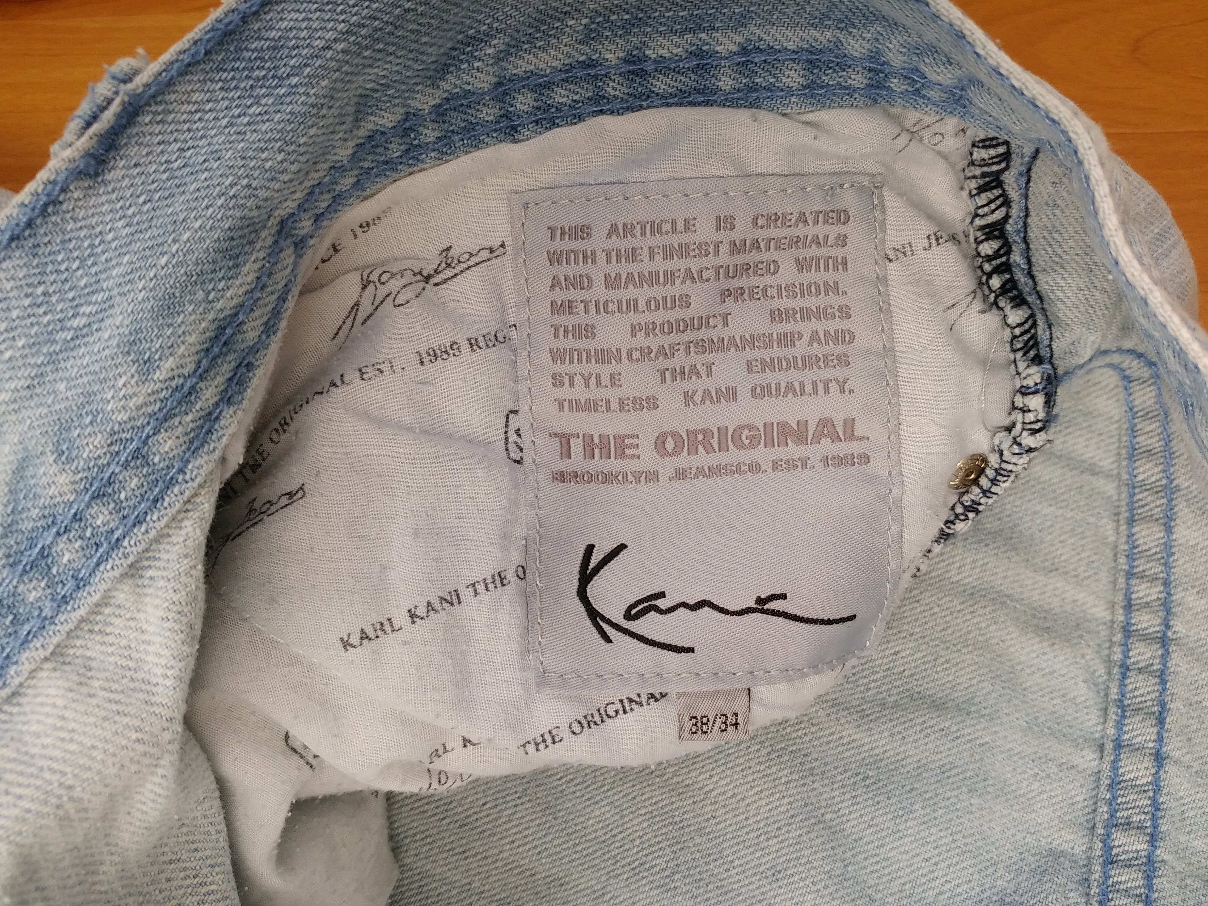 Karl Kani KARL KANI jeans, baggy, vintage Kani jeans, 90s hip hop W 38 Size US 38 / EU 54 - 16 Thumbnail