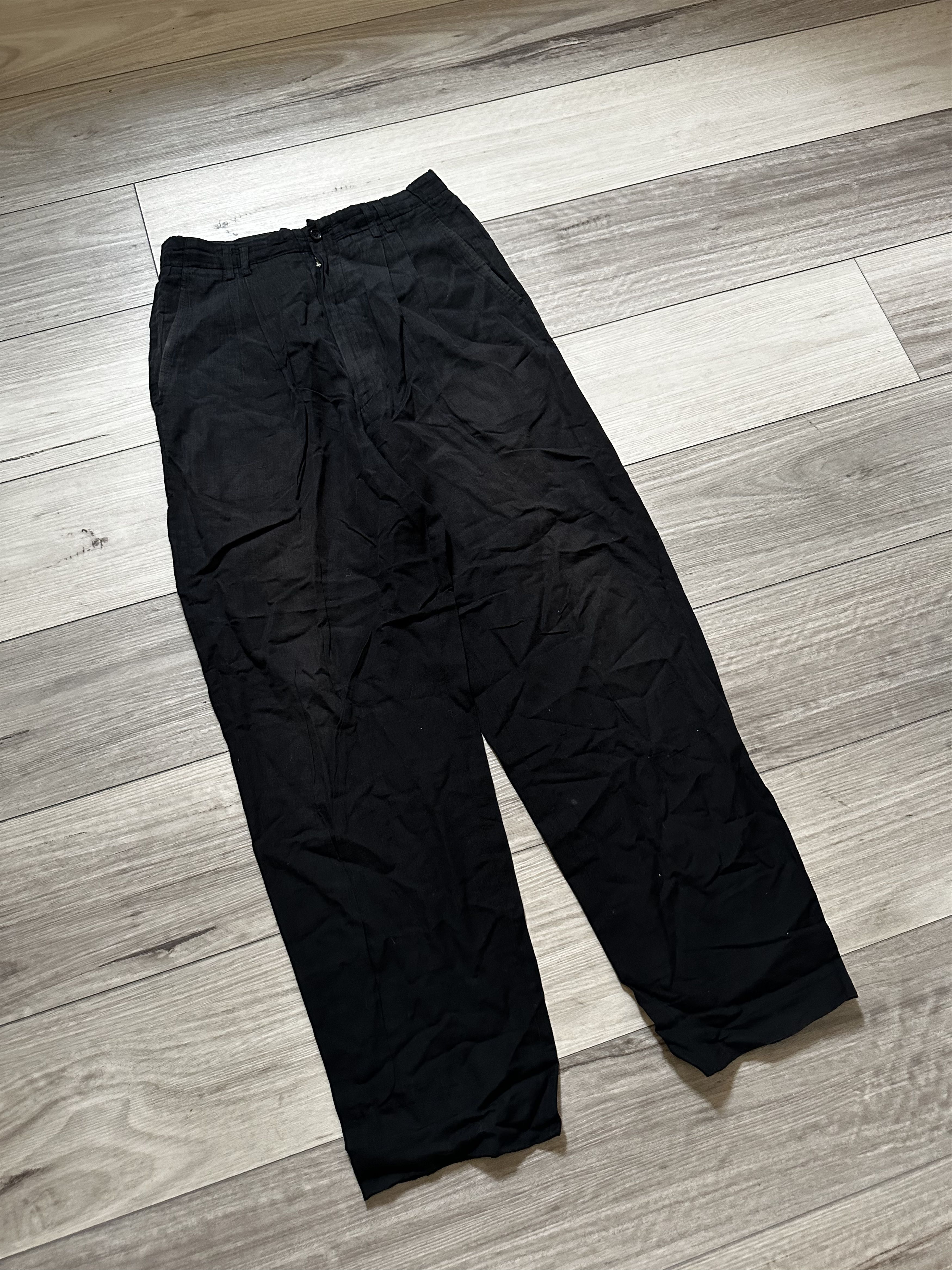 Comme des Garcons COMME des GARÇONS HOMME AW 2005 Linen Pants Size US 32 / EU 48 - 3 Thumbnail