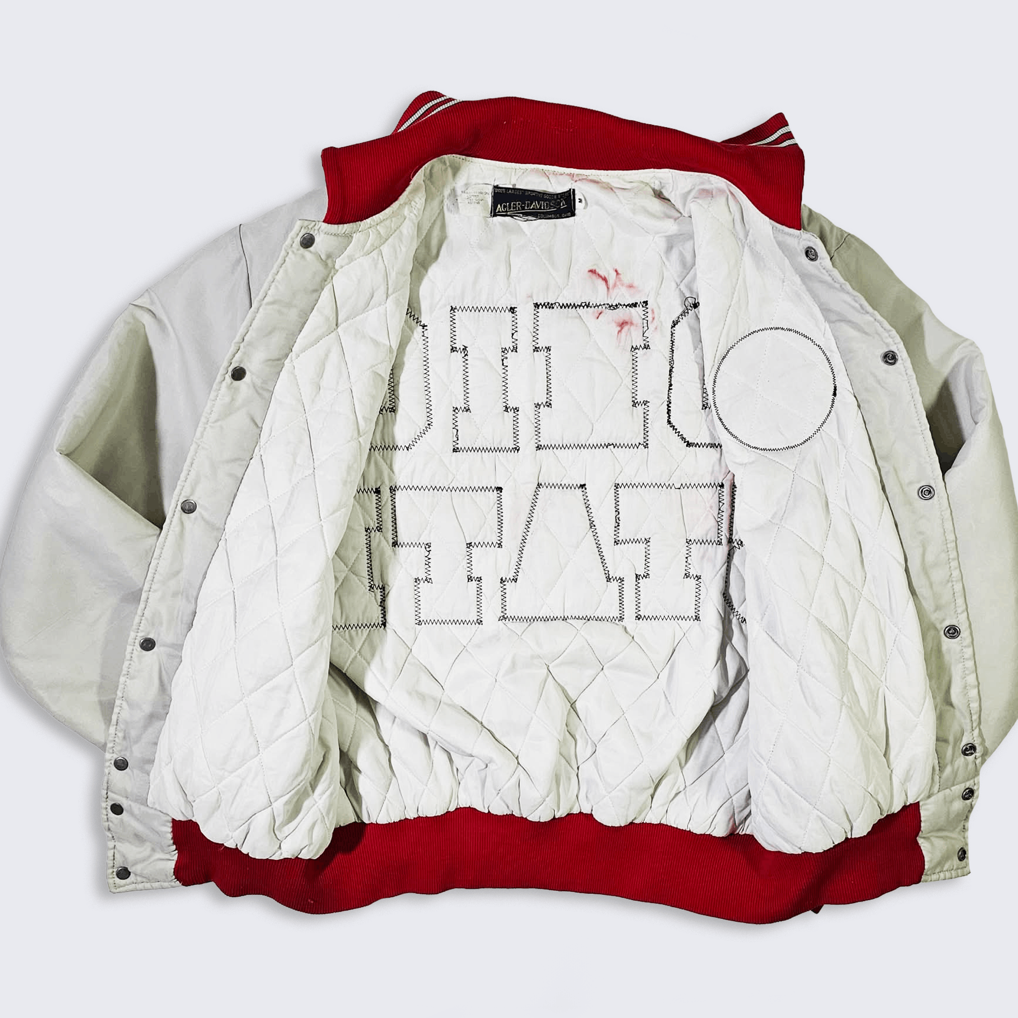 NCAA Ohio State Buckeyes Vintage 70s Varsity Bomber Jacket Size US M / EU 48-50 / 2 - 3 Thumbnail