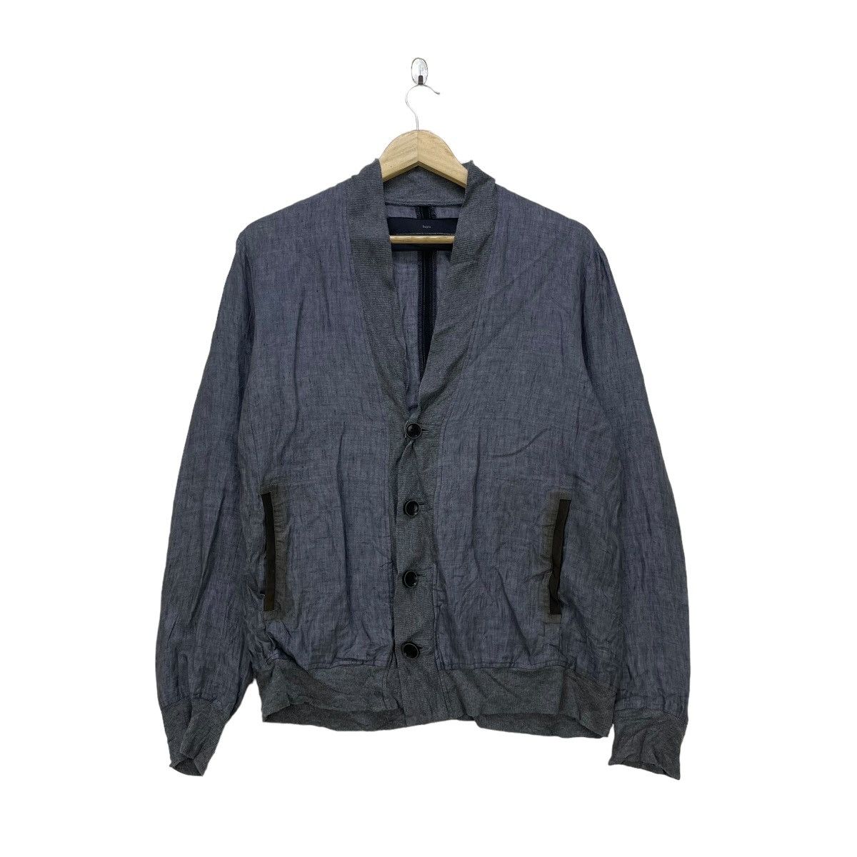 Japanese Brand Japanese Brand Barja Cardigan Shirt Jacket Size US M / EU 48-50 / 2 - 1 Thumbnail