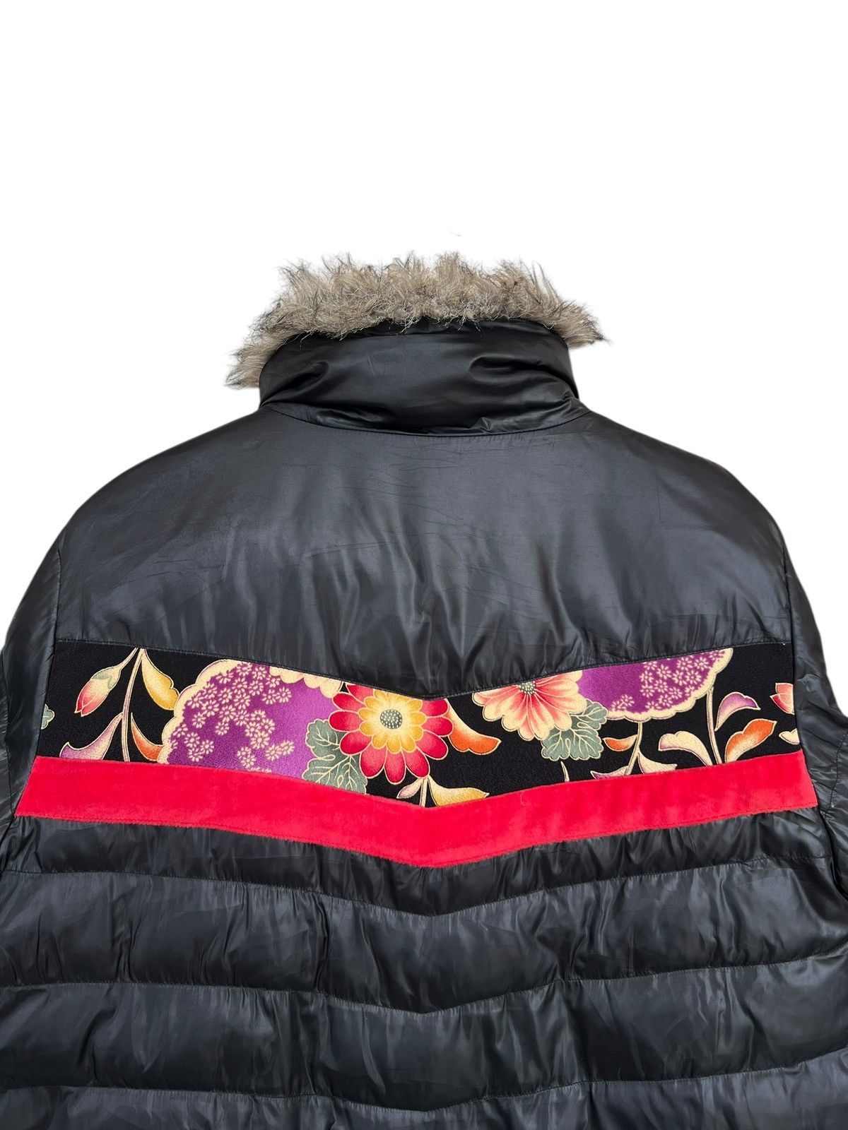 Japanese Brand Sukajan Floral Sakura Sukajan Japan Reversible Fur Jacket Size US M / EU 48-50 / 2 - 10 Thumbnail