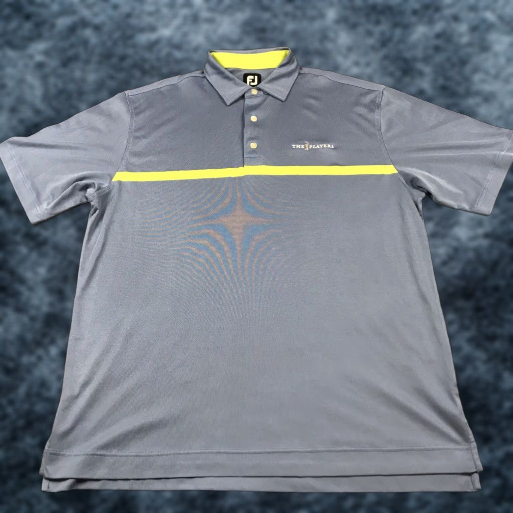 Footjoy FootJoy Polo Shirt Mens XL Blue Golf Performance Stretch Logo Polo Size US XL / EU 56 / 4 - 1 Thumbnail