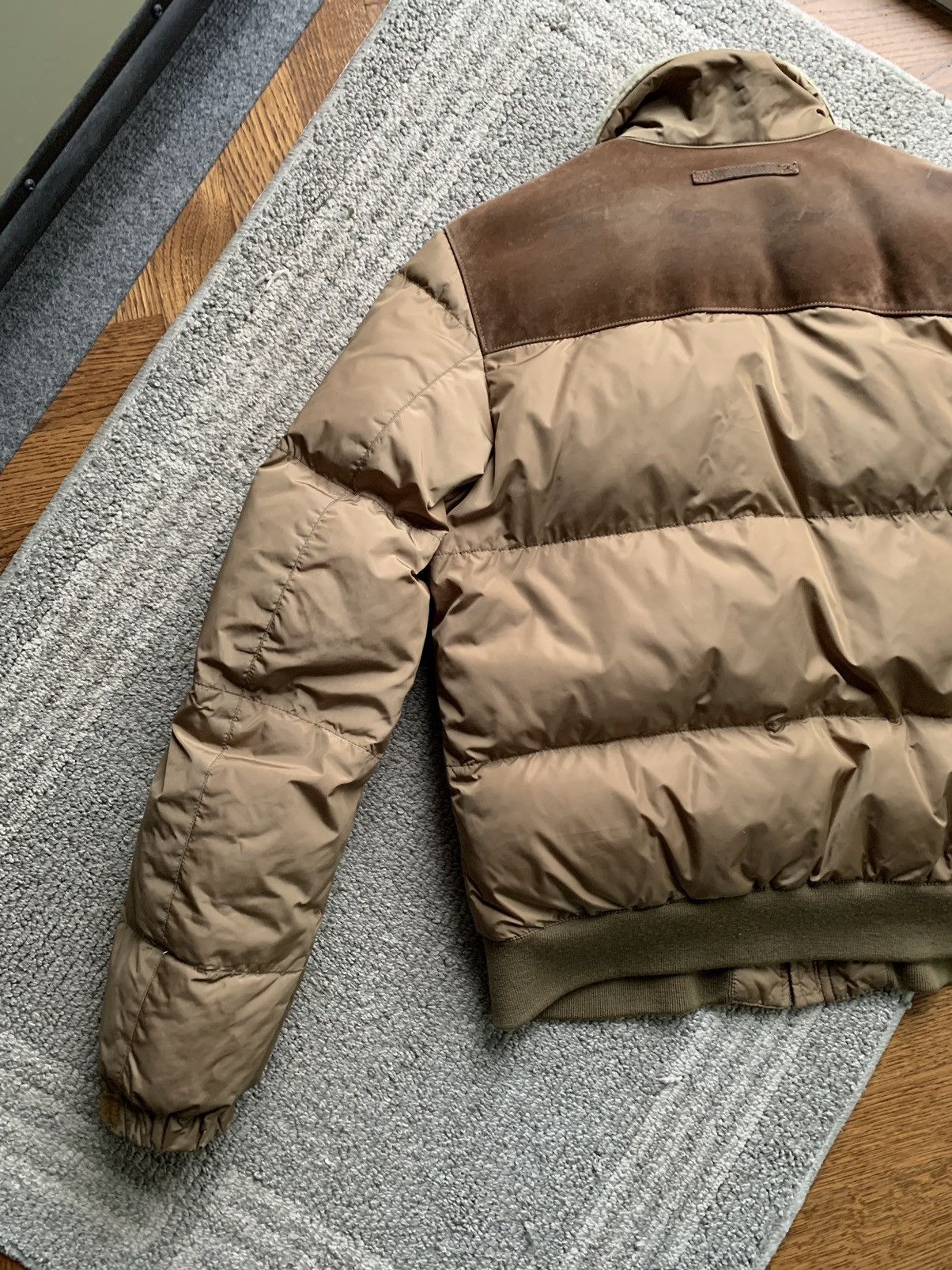 Prada Prada Jacket SGV760 Down Bomber Winter Coat Shearling Linea Size US M / EU 48-50 / 2 - 18 Thumbnail