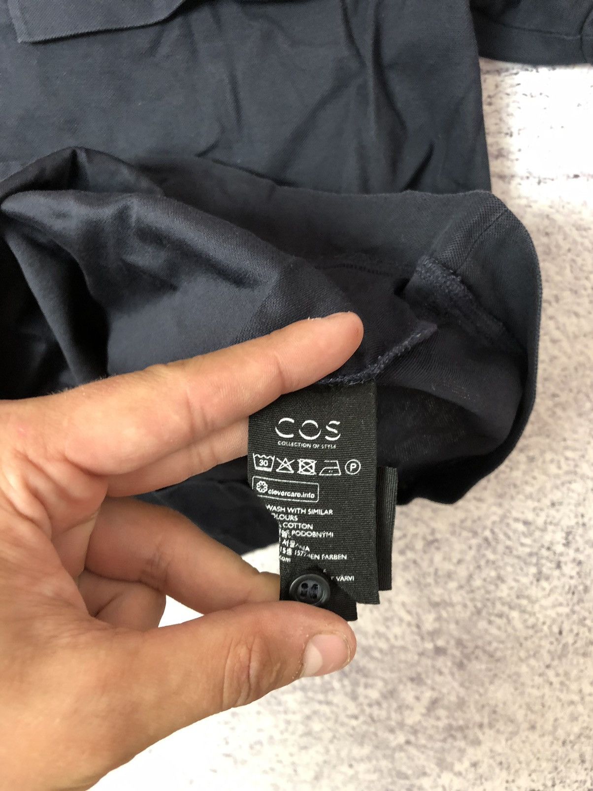 Cos POLO MENS COS SIZE L CASUAL Y2K Size US L / EU 52-54 / 3 - 5 Thumbnail