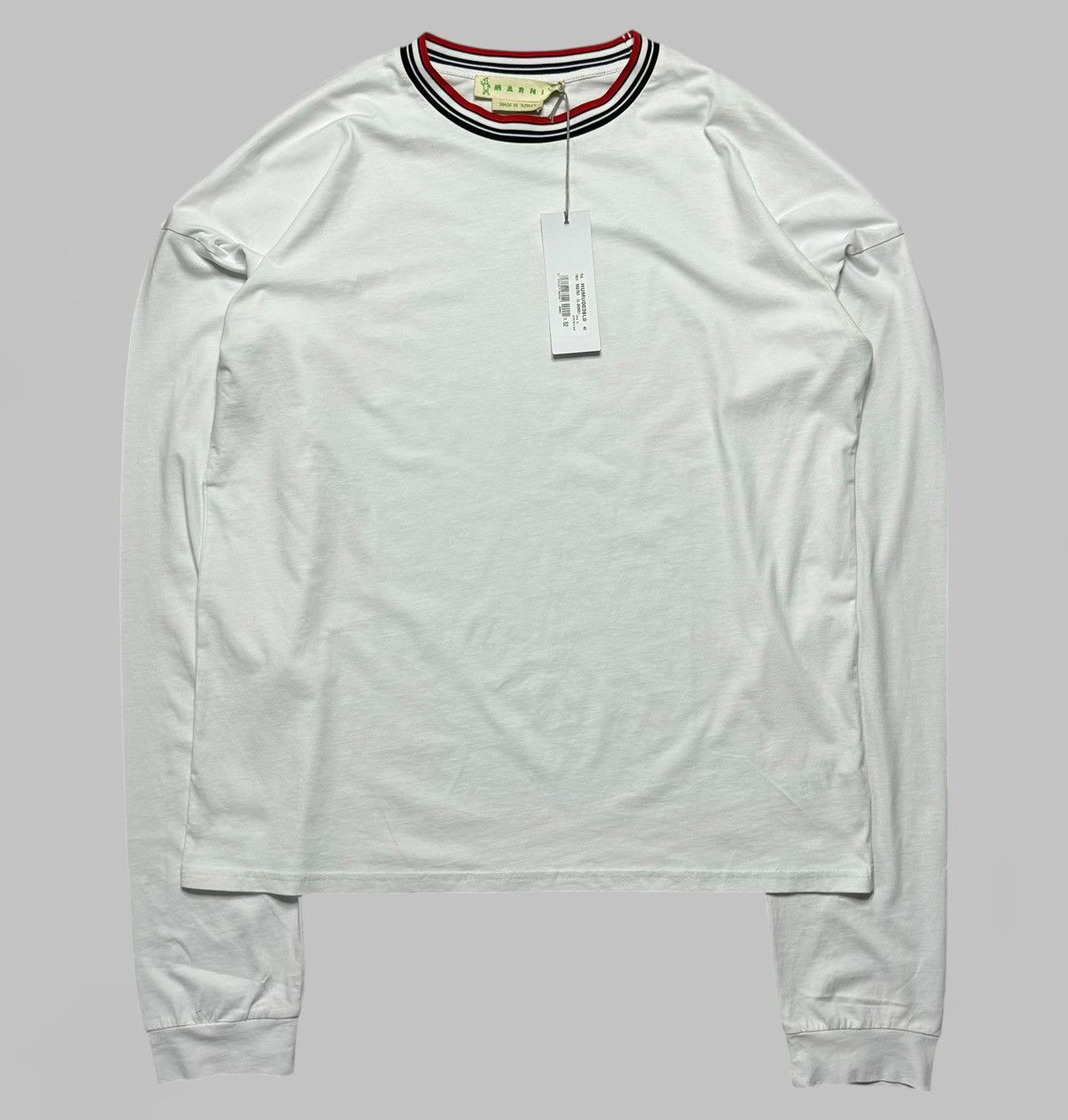 Marni MARNI WHITE MEGA LONGLSLEEVE BUNNY NEW SIZE L Size US L / EU 52-54 / 3 - 1 Thumbnail