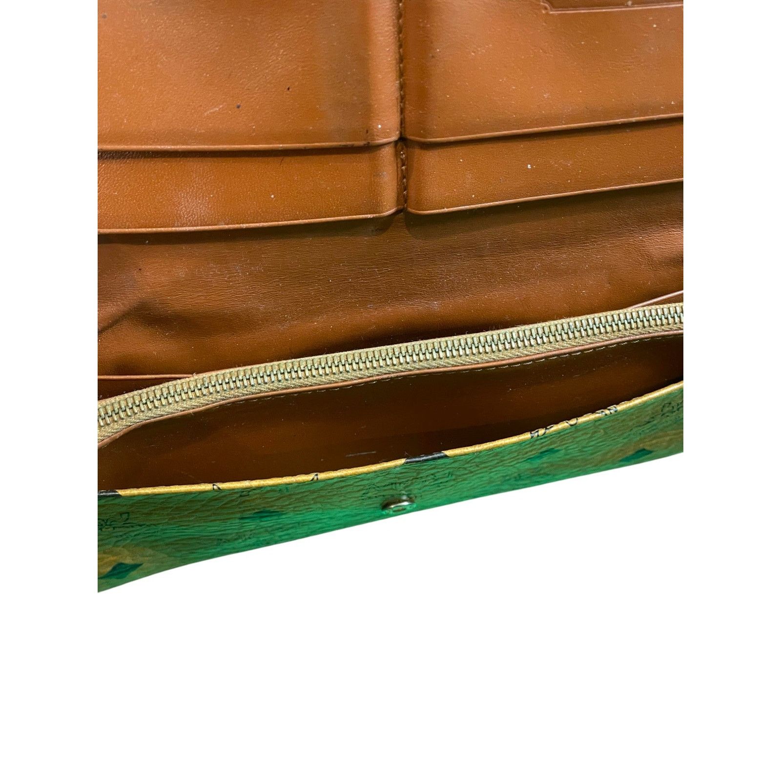 MCM MCM Visetos Beige Wallet Size ONE SIZE - 3 Thumbnail
