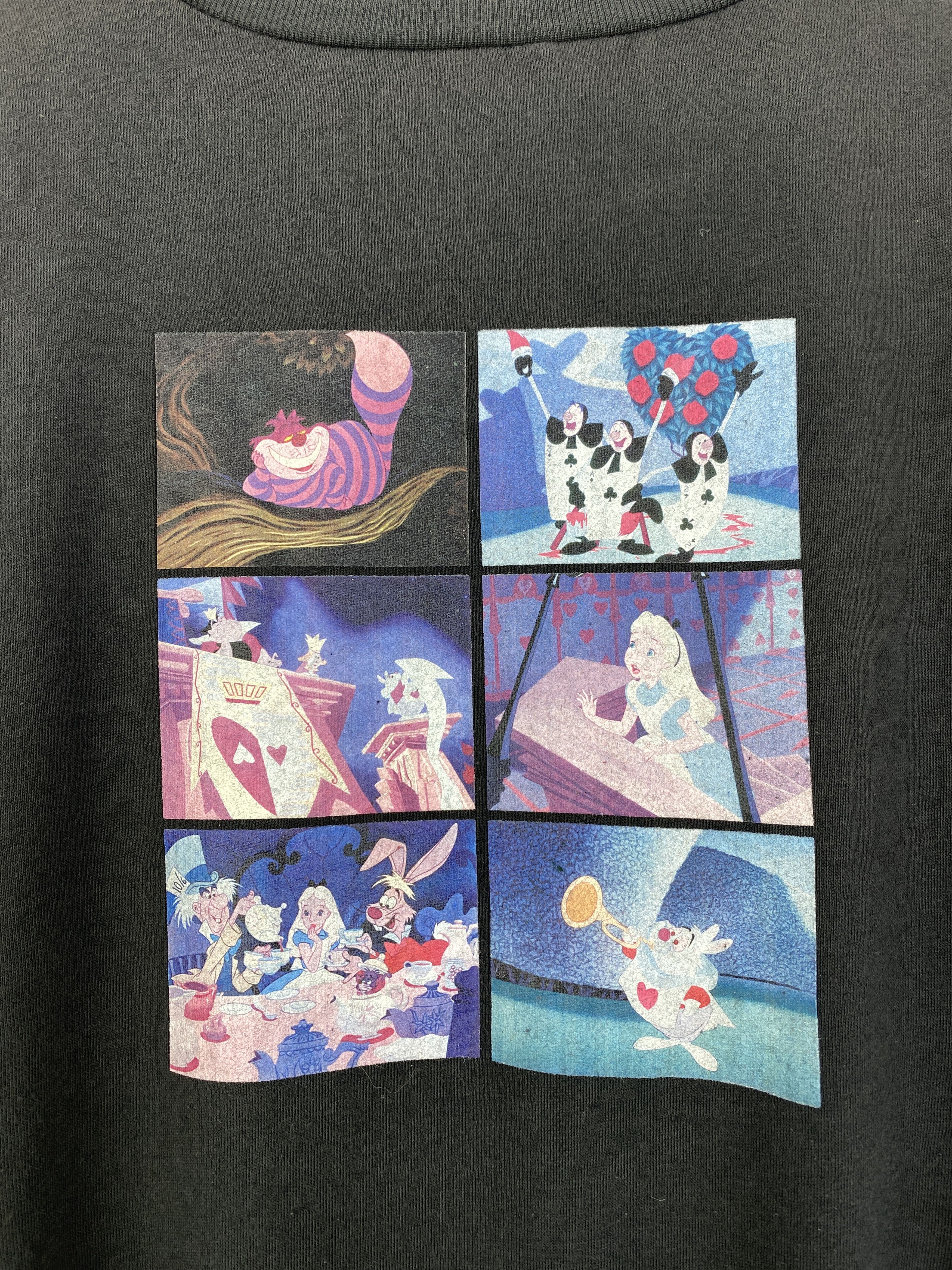 Disney Vintage Disney Alice In Wonderland Backhit Sweatshirt SH0041 Size US XL / EU 56 / 4 - 5 Thumbnail