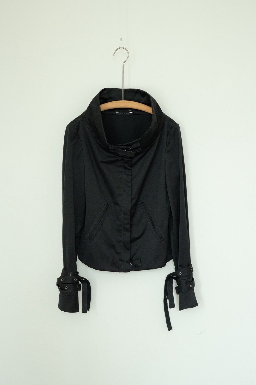 Gucci Gucci by Tom Ford SS2003 Runway Black Buckle Collar Jacket Size M / US 6-8 / IT 42-44 - 2 Thumbnail