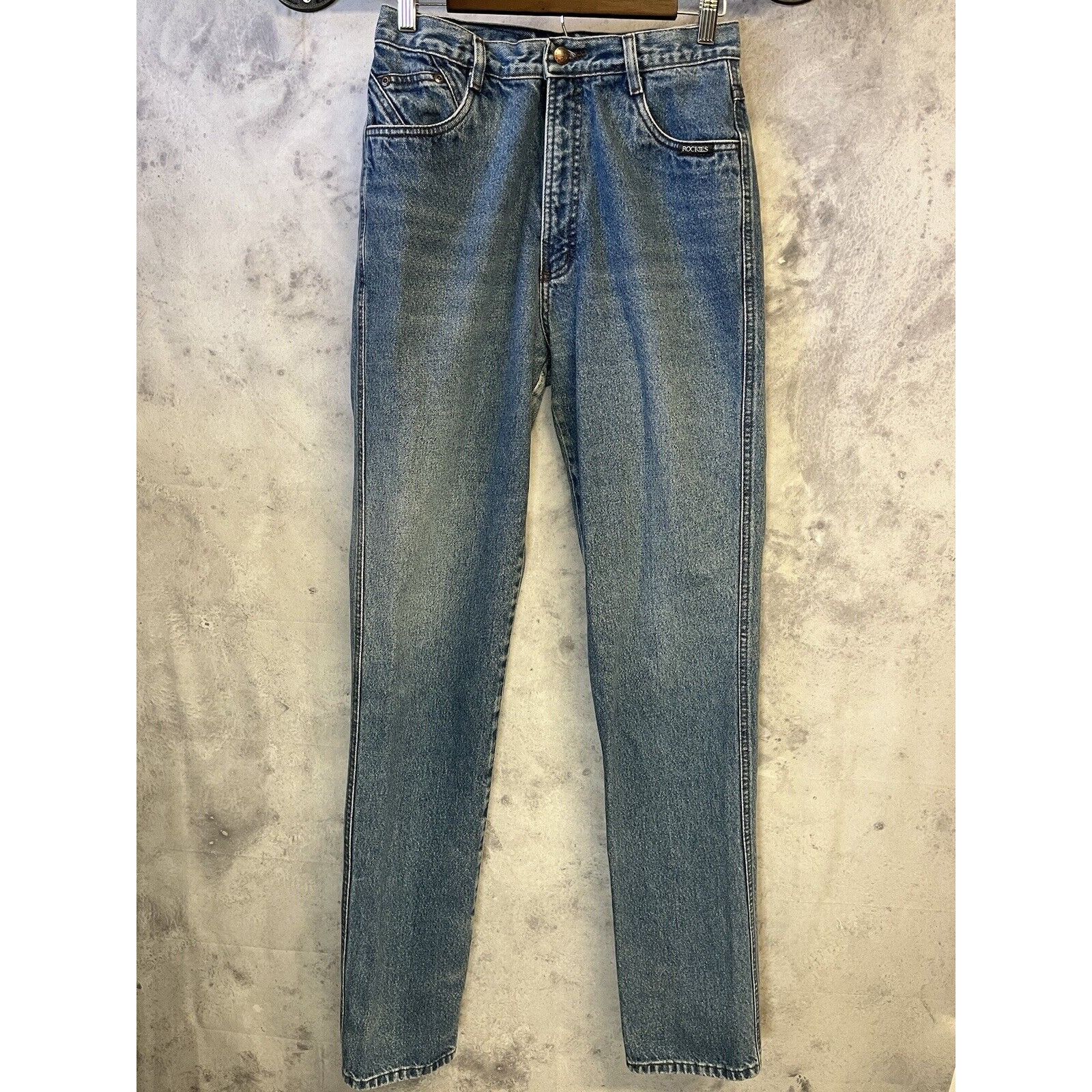 Vintage Vintage Rocky Mountain Jeans Womens 31/11 (26x35) Rockies Size 26" / US 2 / IT 38 - 1 Thumbnail