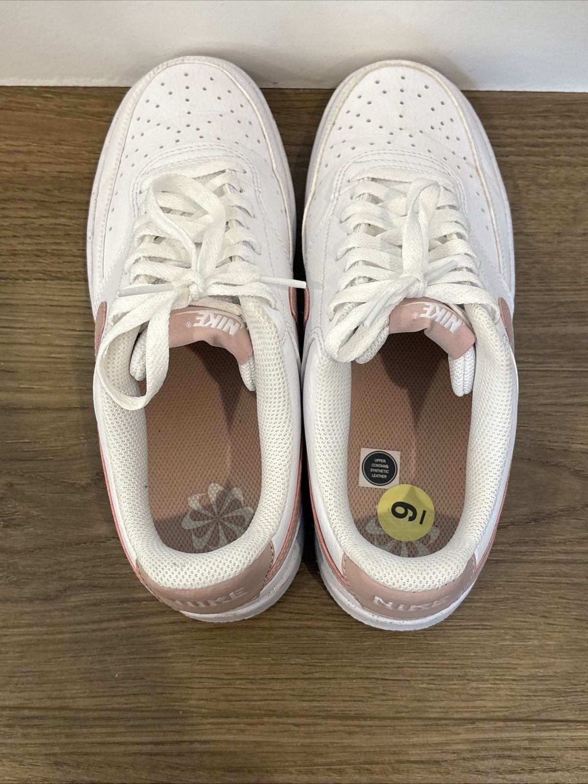 Nike Nike Court Vision Low Women’s Size 9 White/Pink Oxford Size US 9 / IT 39 - 5 Thumbnail