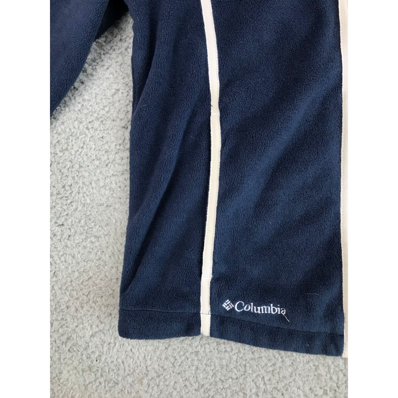 Vintage Columbia Jacket Women's Medium Full Zip Long Sleeve Hooded Blue Solid Size M / US 6-8 / IT 42-44 - 7 Thumbnail