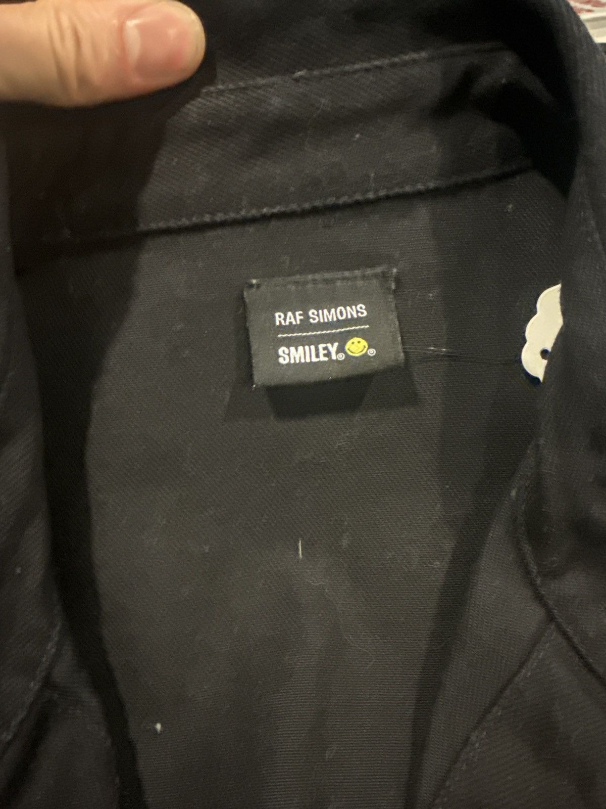 Raf Simons Raf Simons x Smiley Black Denim RS Patch Jacket Size US M / EU 48-50 / 2 - 2 Thumbnail