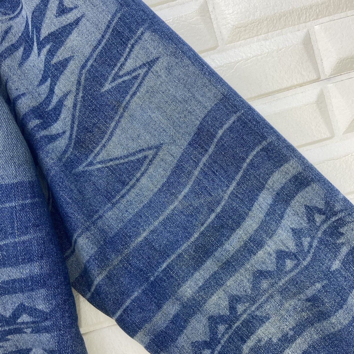 Japanese Brand Blue Story Street Fashion Native Soft Denim Bomber Style Size US S / EU 44-46 / 1 - 8 Thumbnail