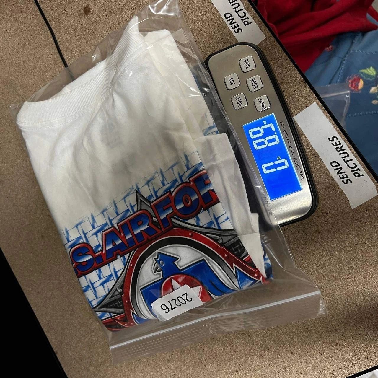 Fruit Of The Loom Vintage U.S Air Force Thunderbirds Shirt XL Deadstock Y2K Size US XL / EU 56 / 4 - 6 Thumbnail