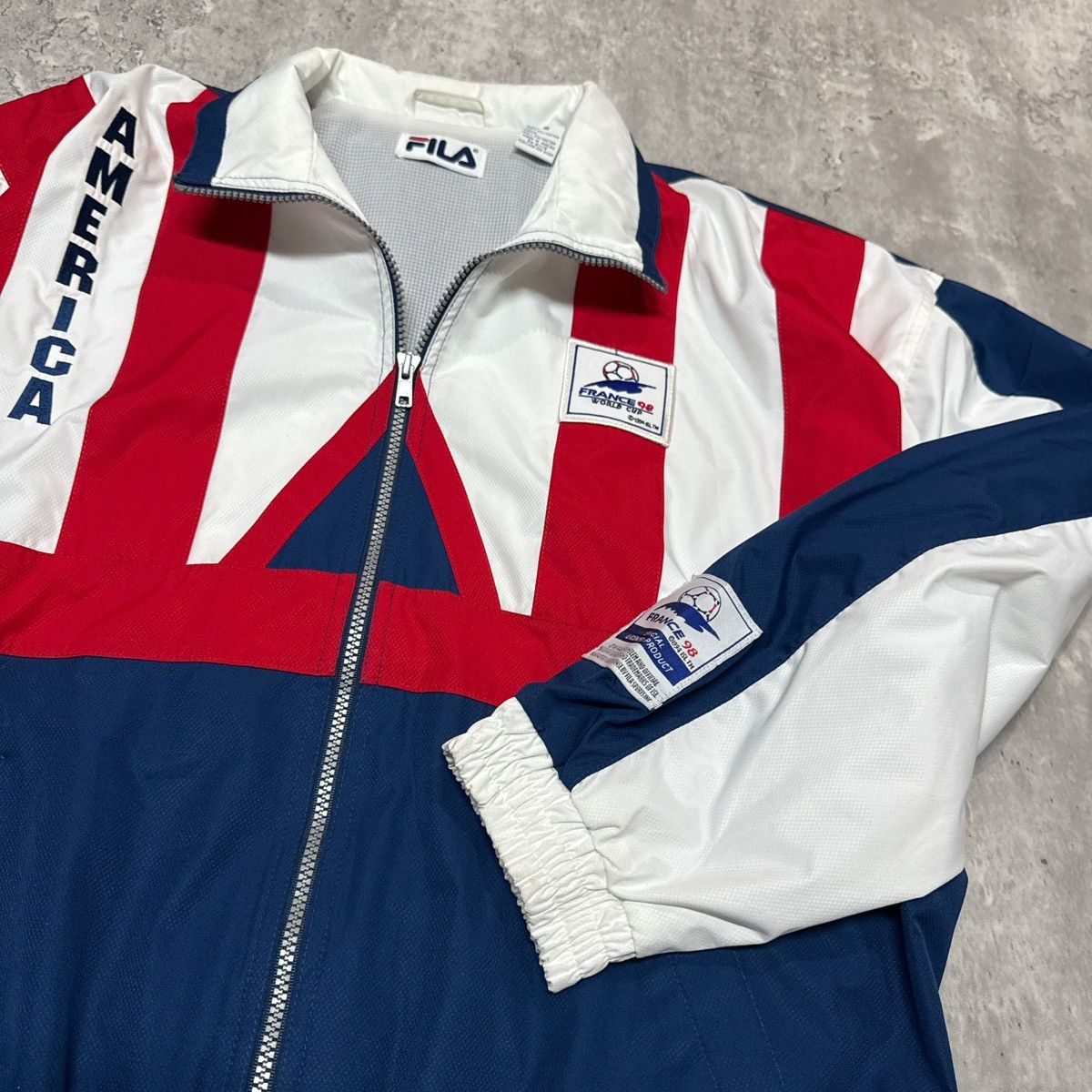 Fila Vintage USA 98’ World Cup jacket Size US S / EU 44-46 / 1 - 3 Thumbnail