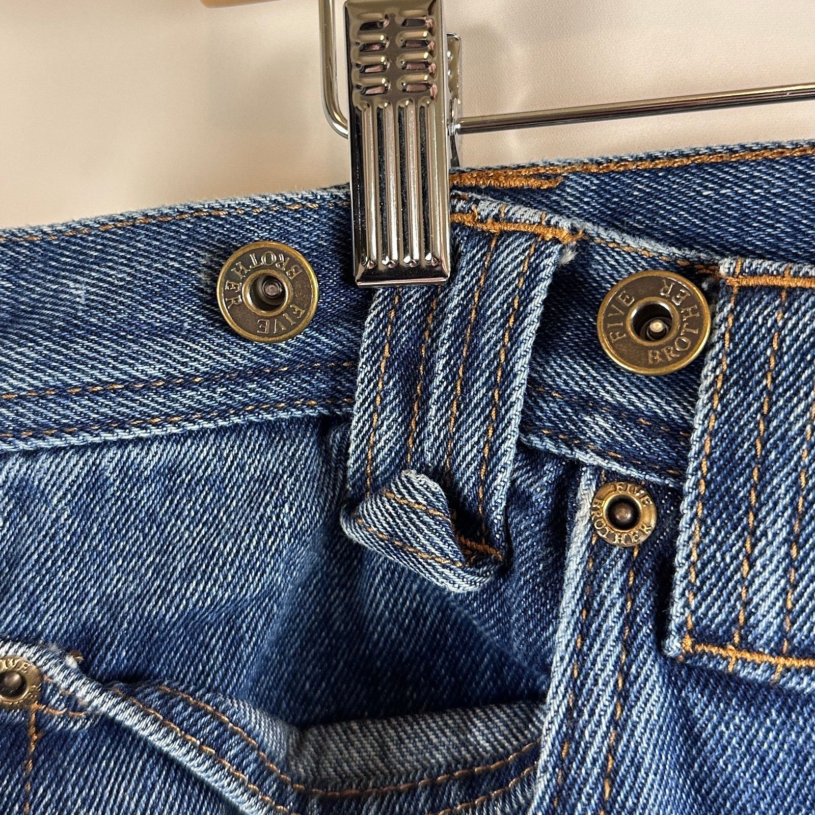 FiveBrother Denim Double Knee Carpenter Pants Size US 38 / EU 54 - 5 Thumbnail