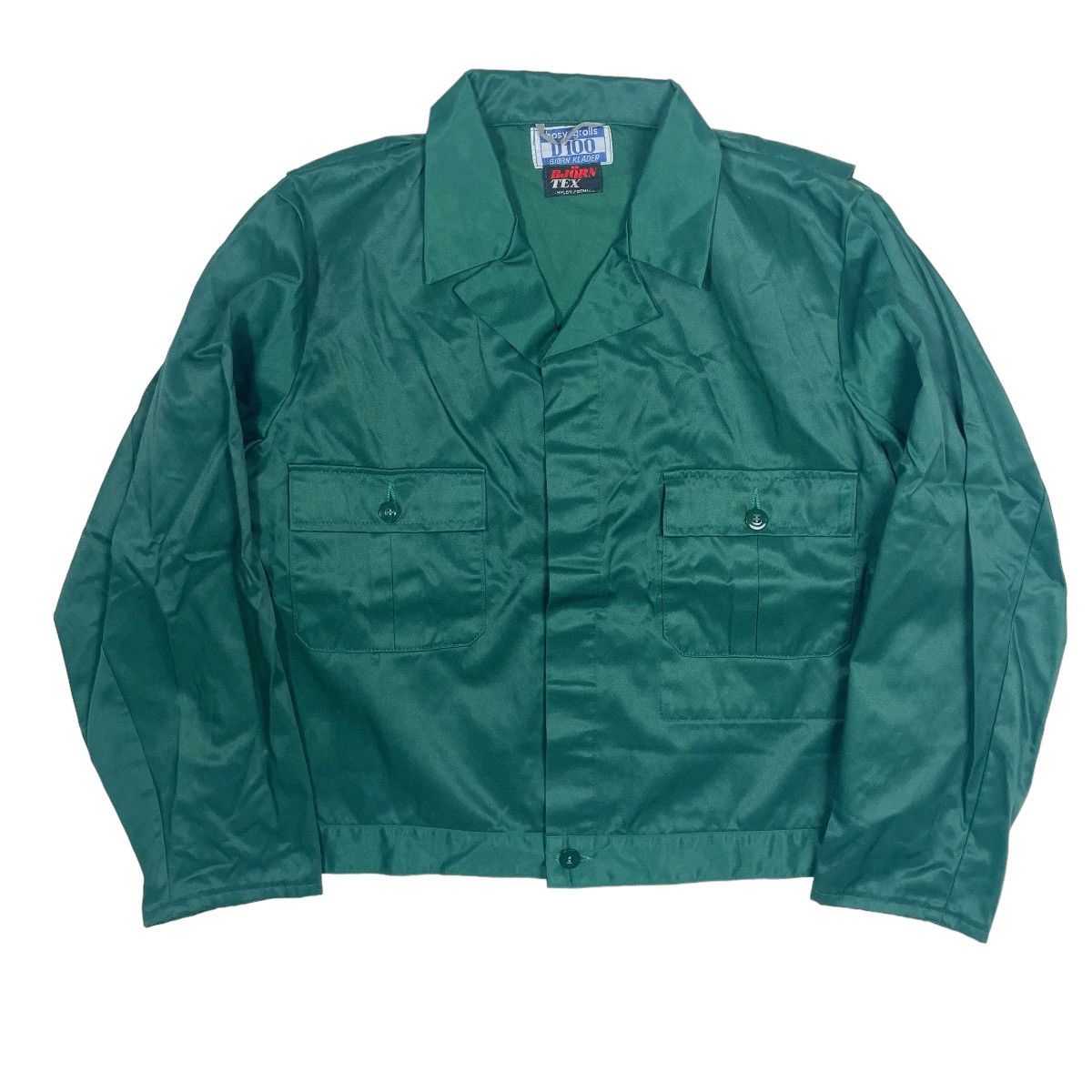 image of Vintage 1980S Swedish Work Jacket - Medium in Green, Men's