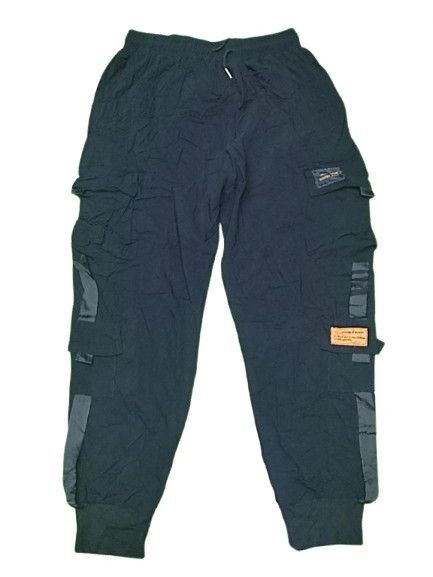 Japanese Brand DOUBLE EIGHT MULTIPOCKET PUNK STYLE BONDAGE JOGGER Size US 32 / EU 48 - 1 Thumbnail