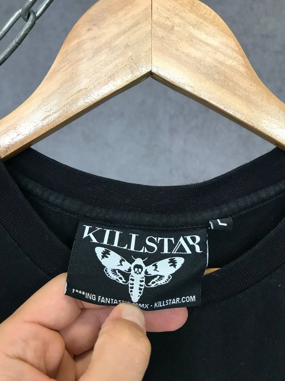 Drop Dead Killstar big logo tee Size US L / EU 52-54 / 3 - 4 Thumbnail