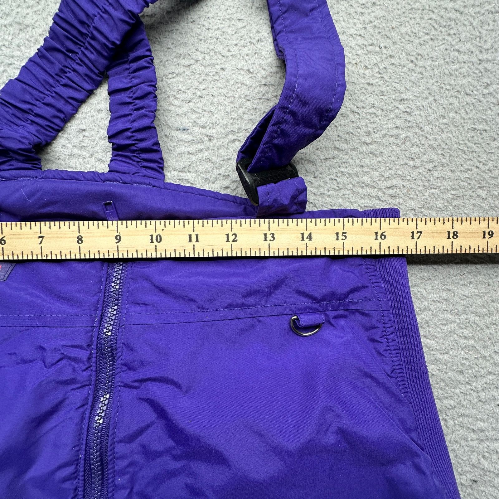 Columbia VTG 90s Columbia Snow Bib Overalls Pants Womens XL 32x30 Size 33" - 4 Thumbnail