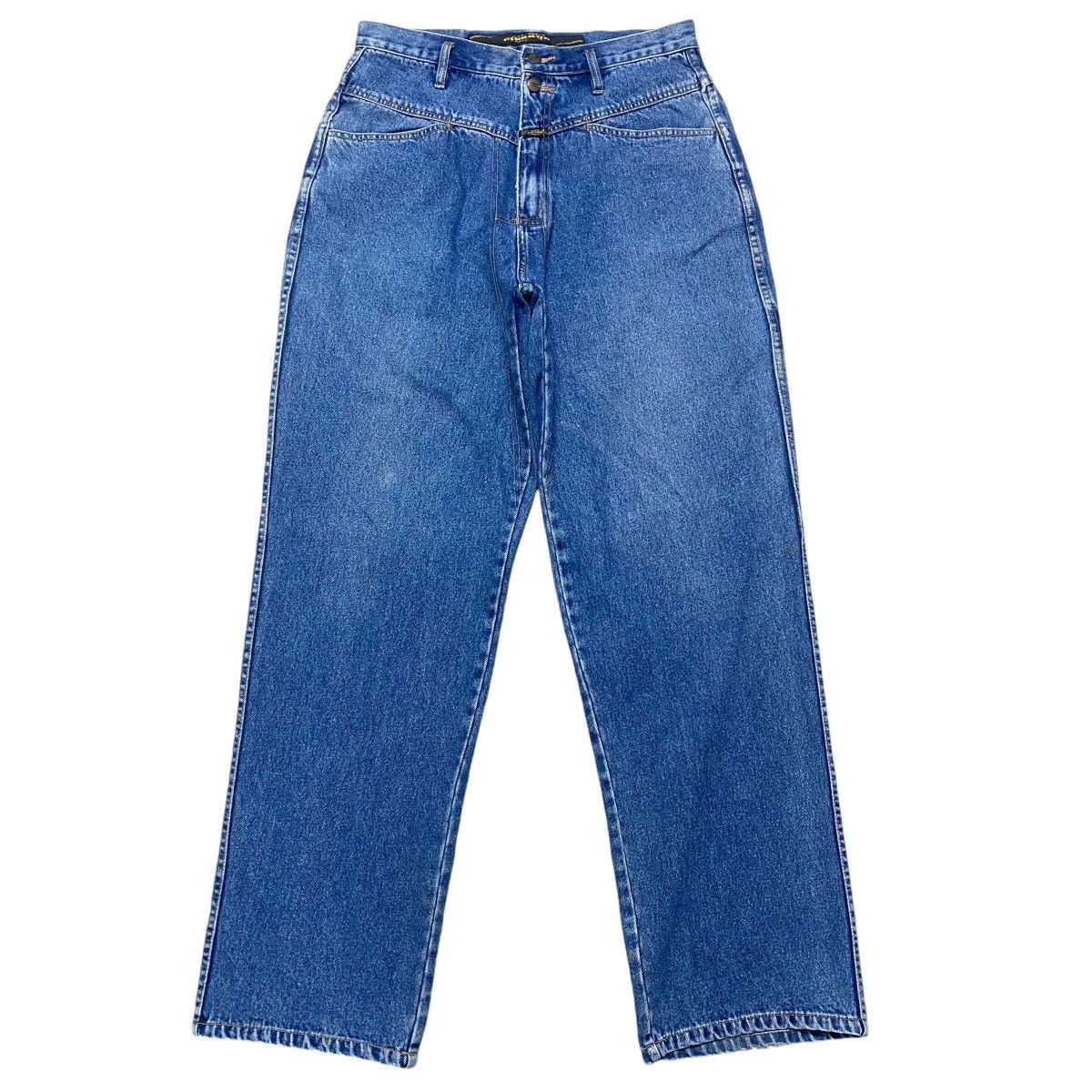 Marithe + Francois Girbaud Vintage Marithe Francois Girbaud Denim Baggy Jeans Size US 33 - 3 Thumbnail