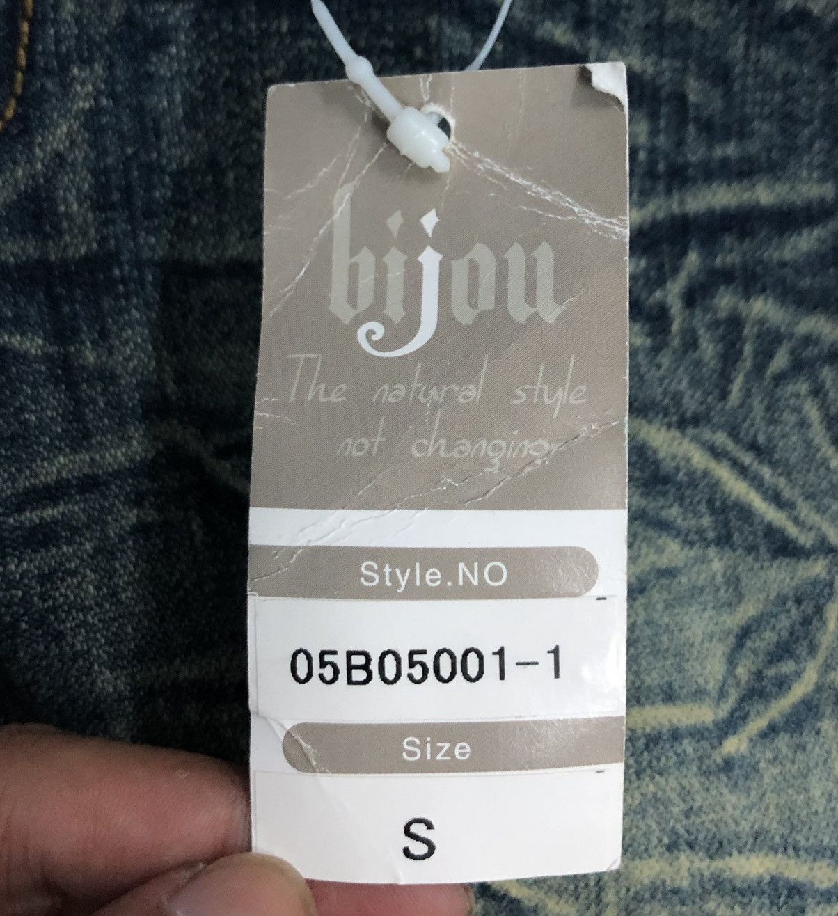 Vintage Vintage Bijou The Natural Style Not Changing Jeans Pants Size 30" / US 8 / IT 44 - 17 Thumbnail