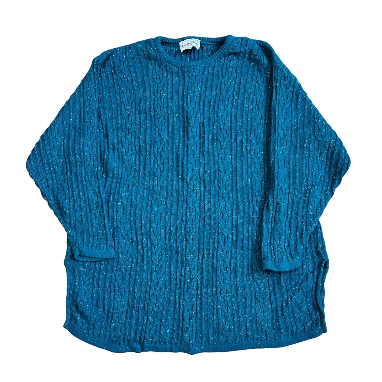Diane von Furstenberg Vintage Diane Von Furstenberg Cable Knit Sweater 1X 2X Size XXL / US 16-18 / IT 52-54 - 3 Thumbnail