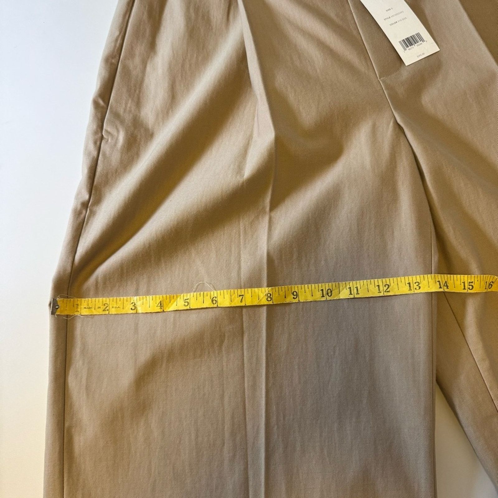 Vince Vince Beige Wide-Leg Trousers Size 30" / US 8 / IT 44 - 9 Thumbnail
