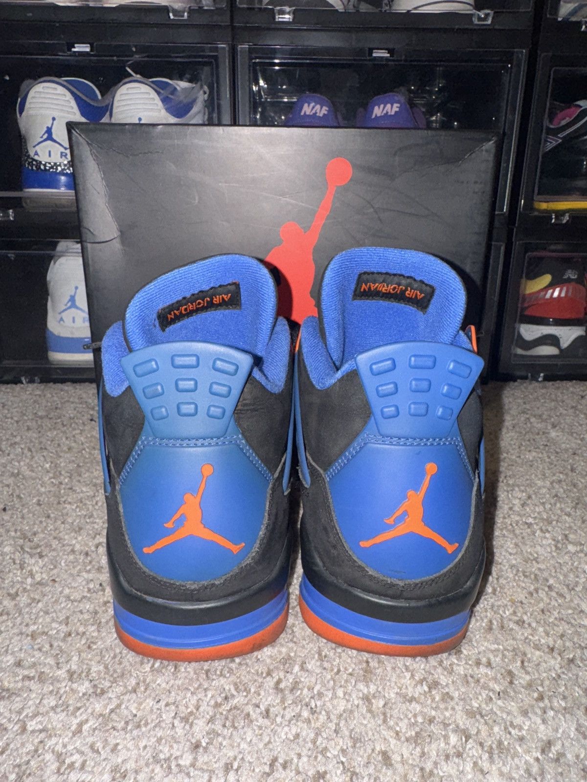 Jordan Brand Air Jordan 4 Retro Cavs 2012 Size US 9.5 / EU 42-43 - 3 Thumbnail