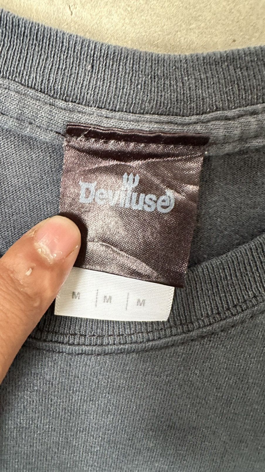 Japanese Brand VINTAGE DEVILUSE JAPANESE TEE Size US M / EU 48-50 / 2 - 4 Thumbnail
