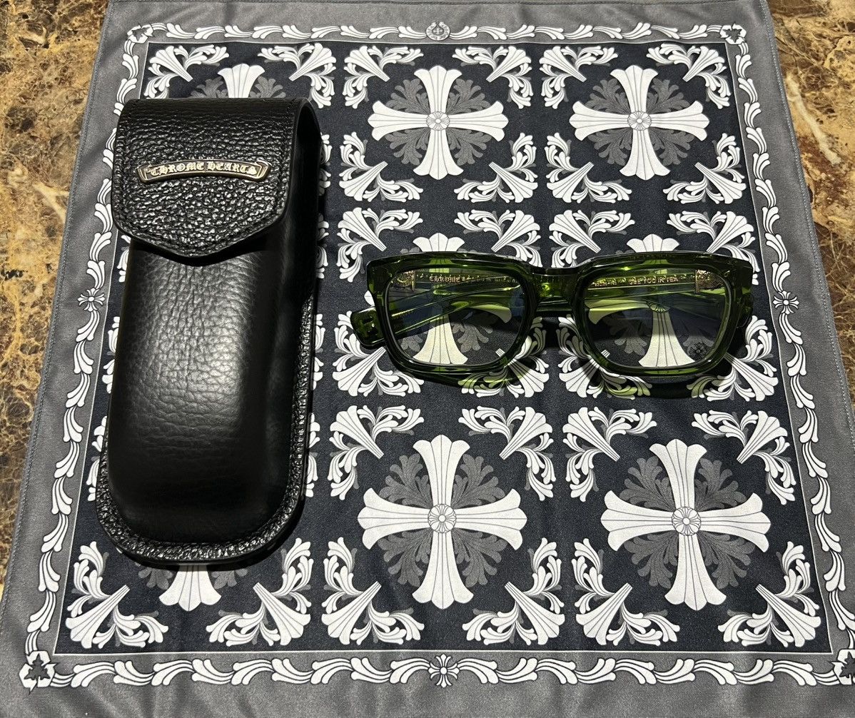 Chrome Hearts *SOLD* Chrome Hearts See You In Tea Glasses Size ONE SIZE - 1 Thumbnail