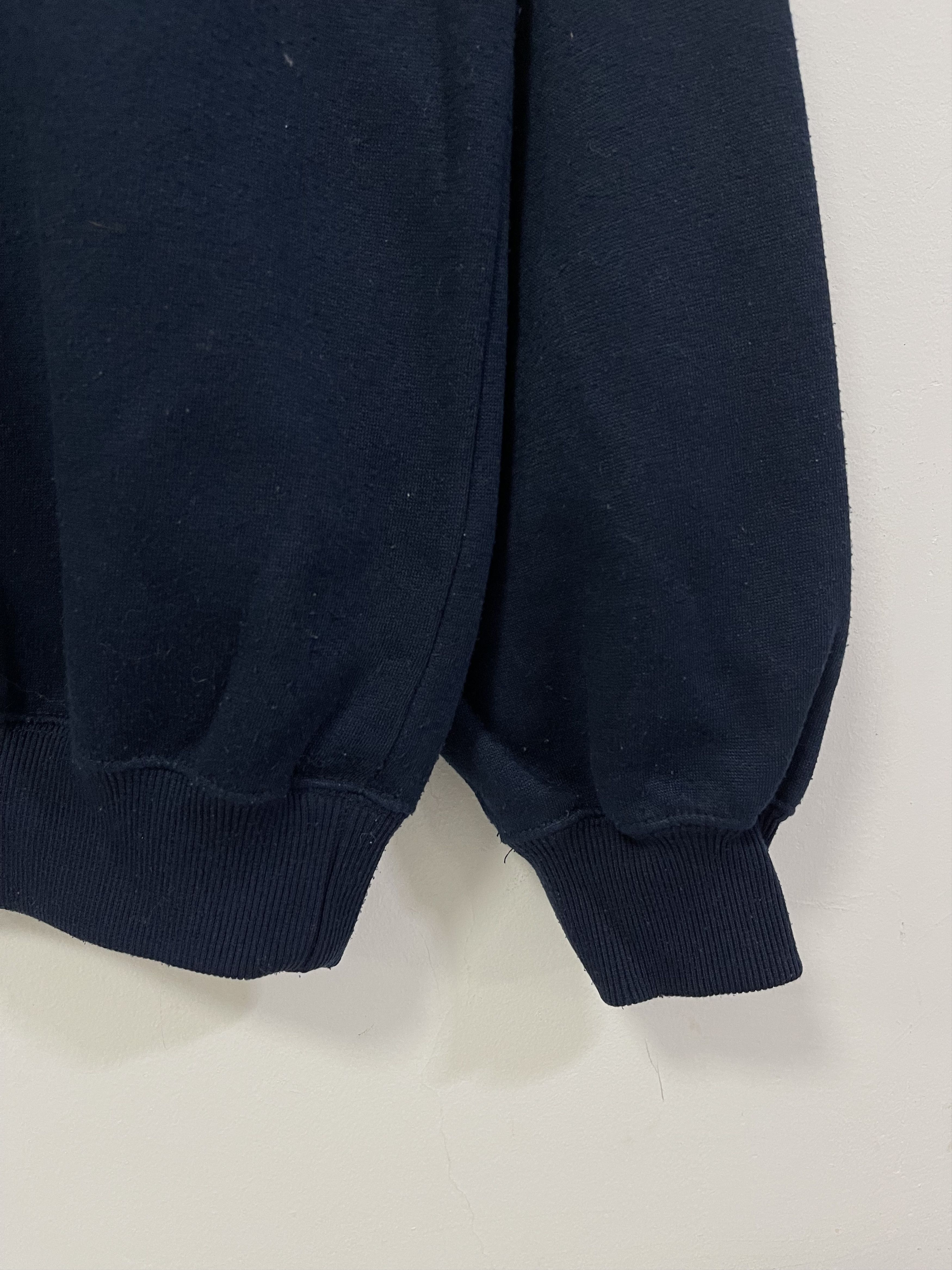 Japanese Brand × Vintage Vintage Check Mate Mini Logo Half Zip Sweatshirt Size US M / EU 48-50 / 2 - 8 Thumbnail