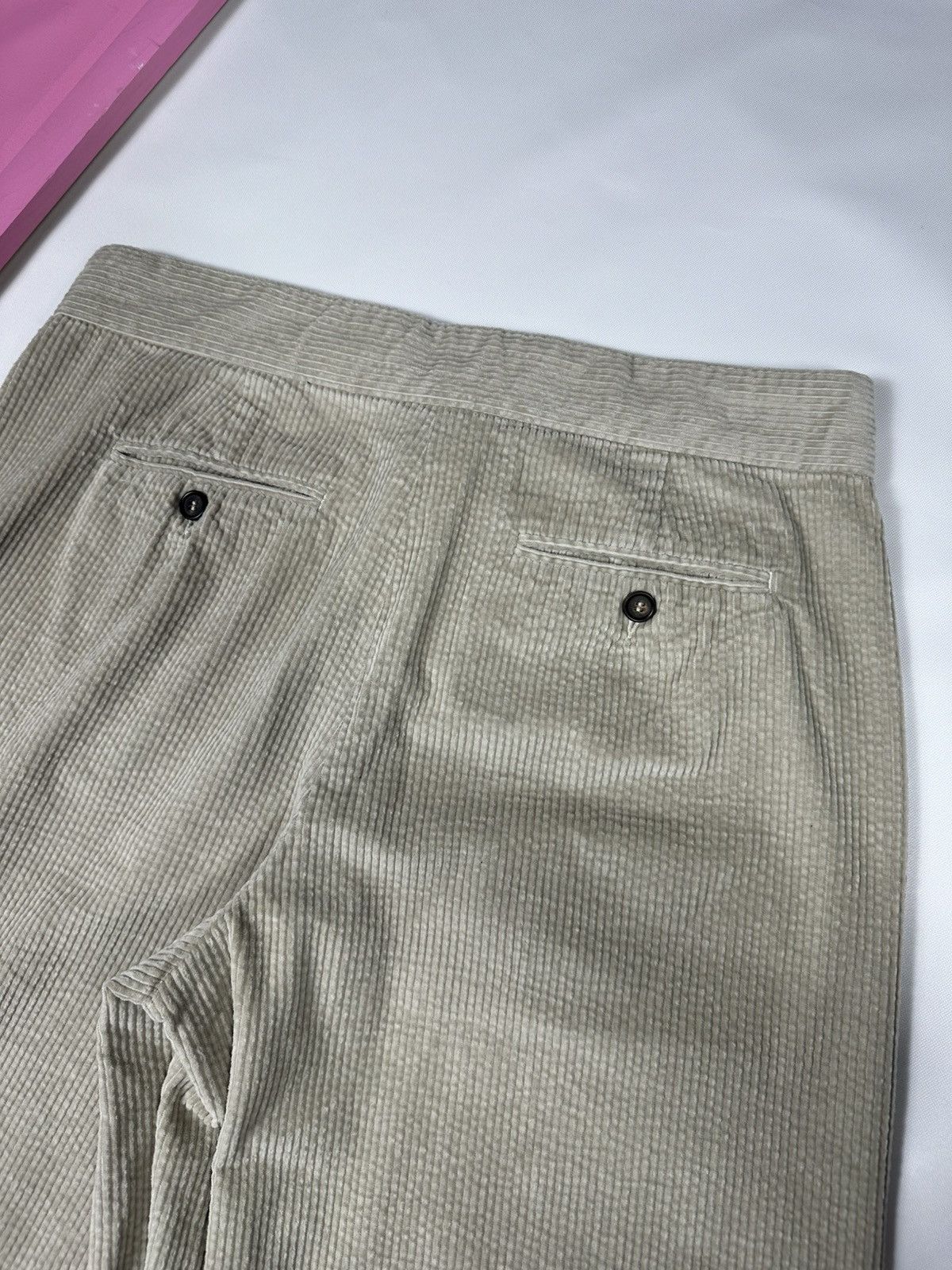Max Mara S Max Mara Tania Corduroy Pants Size 32" / US 10 / IT 46 - 15 Thumbnail