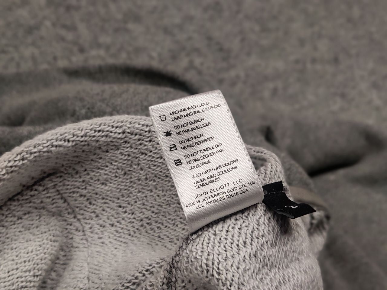 John Elliott John Elliott designer Classic Grey blank USA Hoodie Size US M / EU 48-50 / 2 - 16 Thumbnail