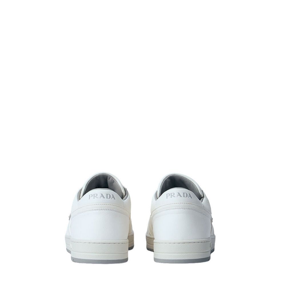 Prada PRADA Downtown $1120 Ivory Leather Sneakers New & Authentic Size US 11 / EU 44 - 4 Thumbnail