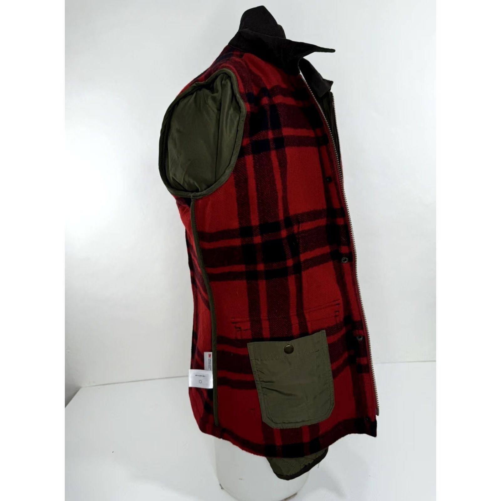 Orvis Orvis Wool / Quilted Womens M Plaid Ranch Field Jacket Shirt Womens M Multicolor Plaid Western Ranch Quilted Jacket Size M / US 6-8 / IT 42-44 - 7 Thumbnail