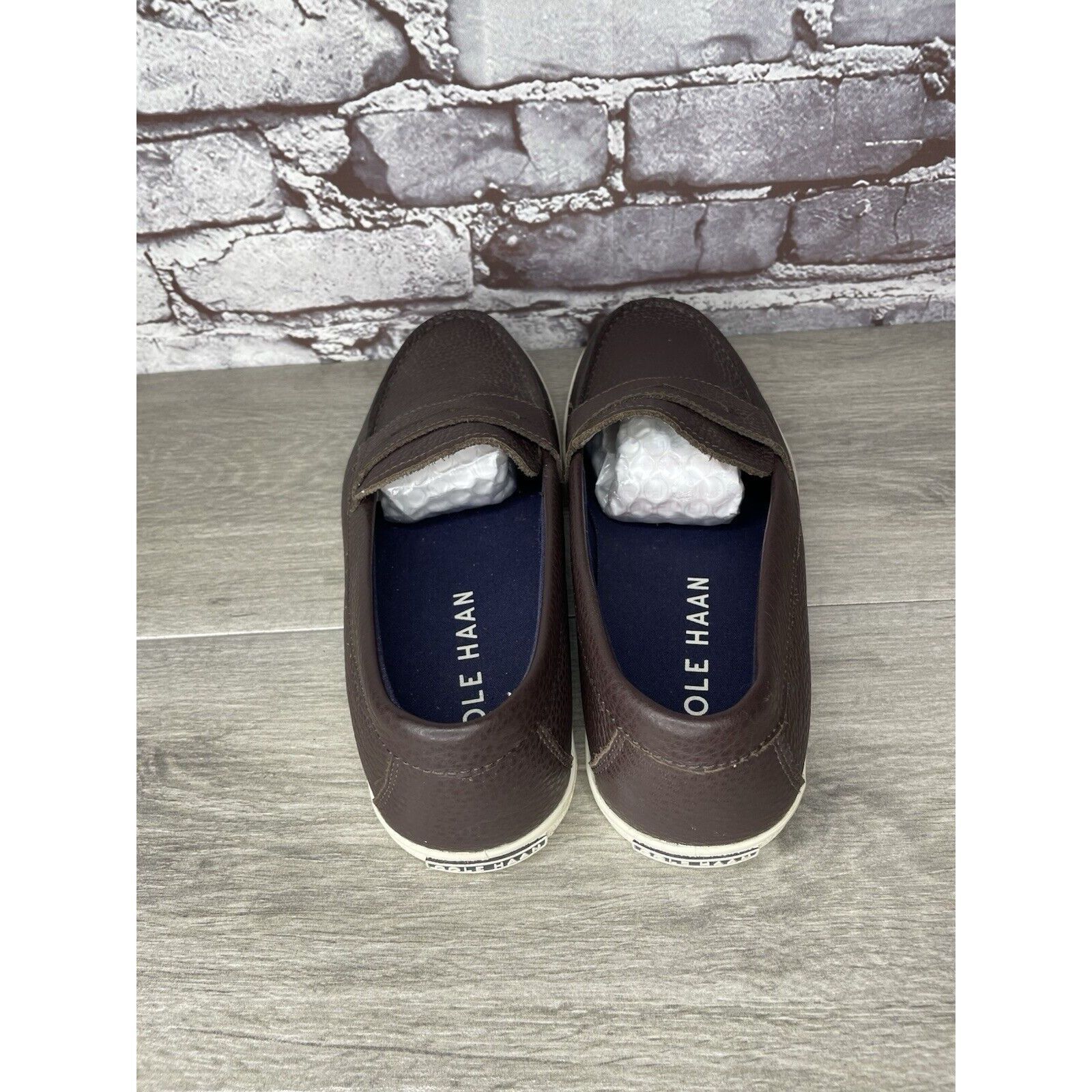Cole Haan Cole Haan Brown Leather Penny Loafers Casual Slip On Shoes M Size US 9 / EU 42 - 5 Thumbnail