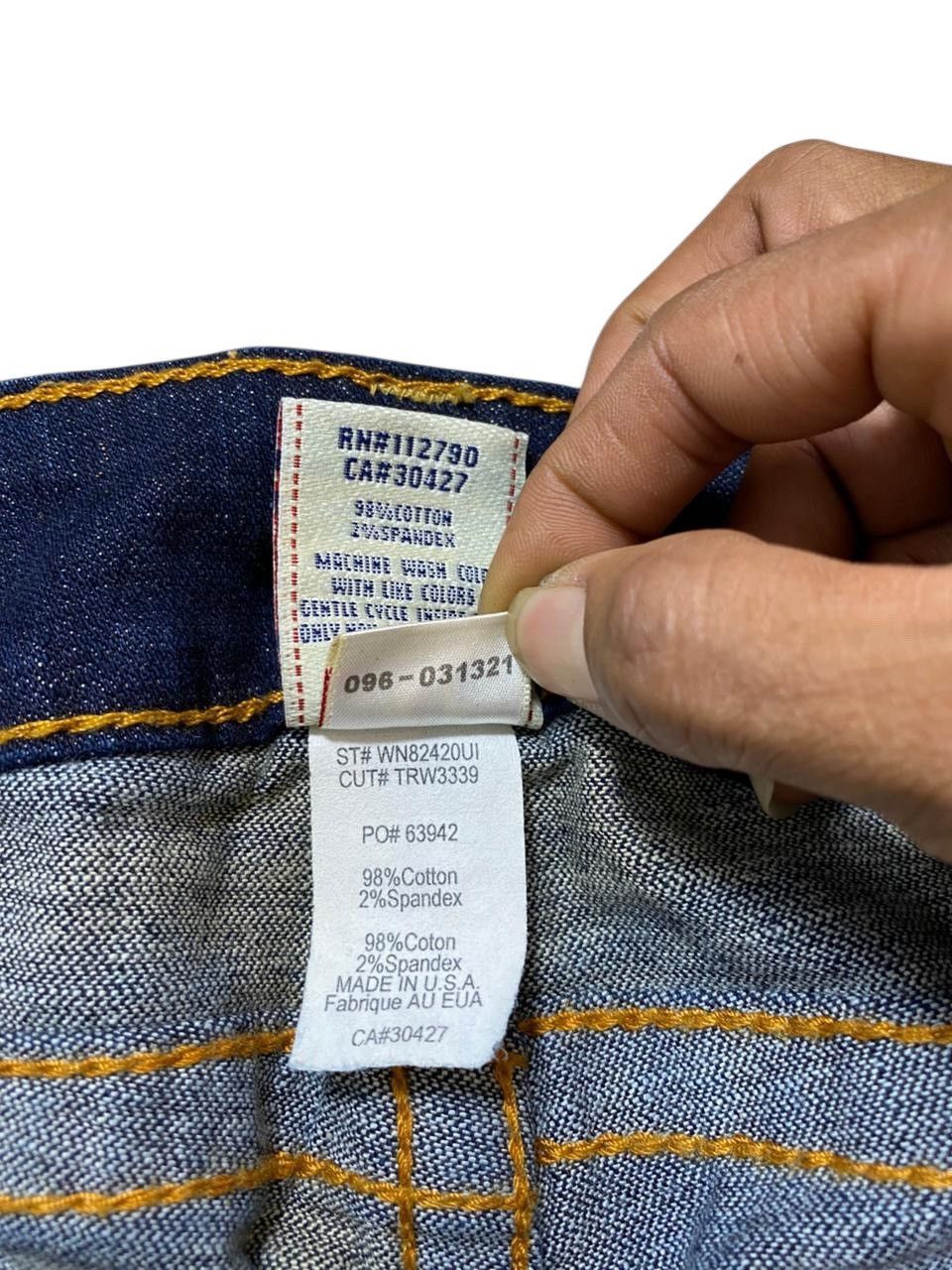 True Religion RARE‼️ Vintage True Religion Bootcut Flared Jeans Lgb Style Size US 28 / EU 44 - 14 Thumbnail