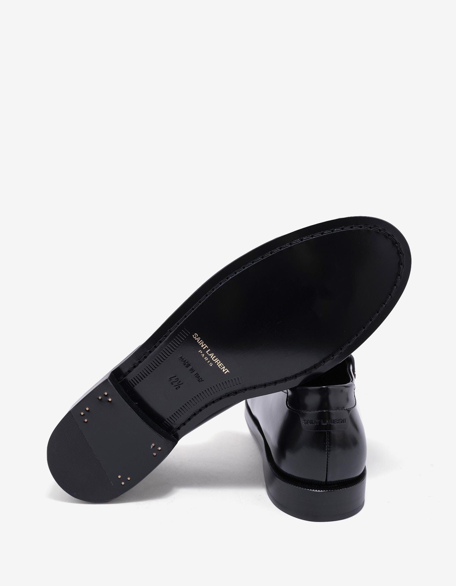 Saint Laurent Paris Saint Laurent Black Le Loafer Size US 9 / EU 42 - 3 Thumbnail
